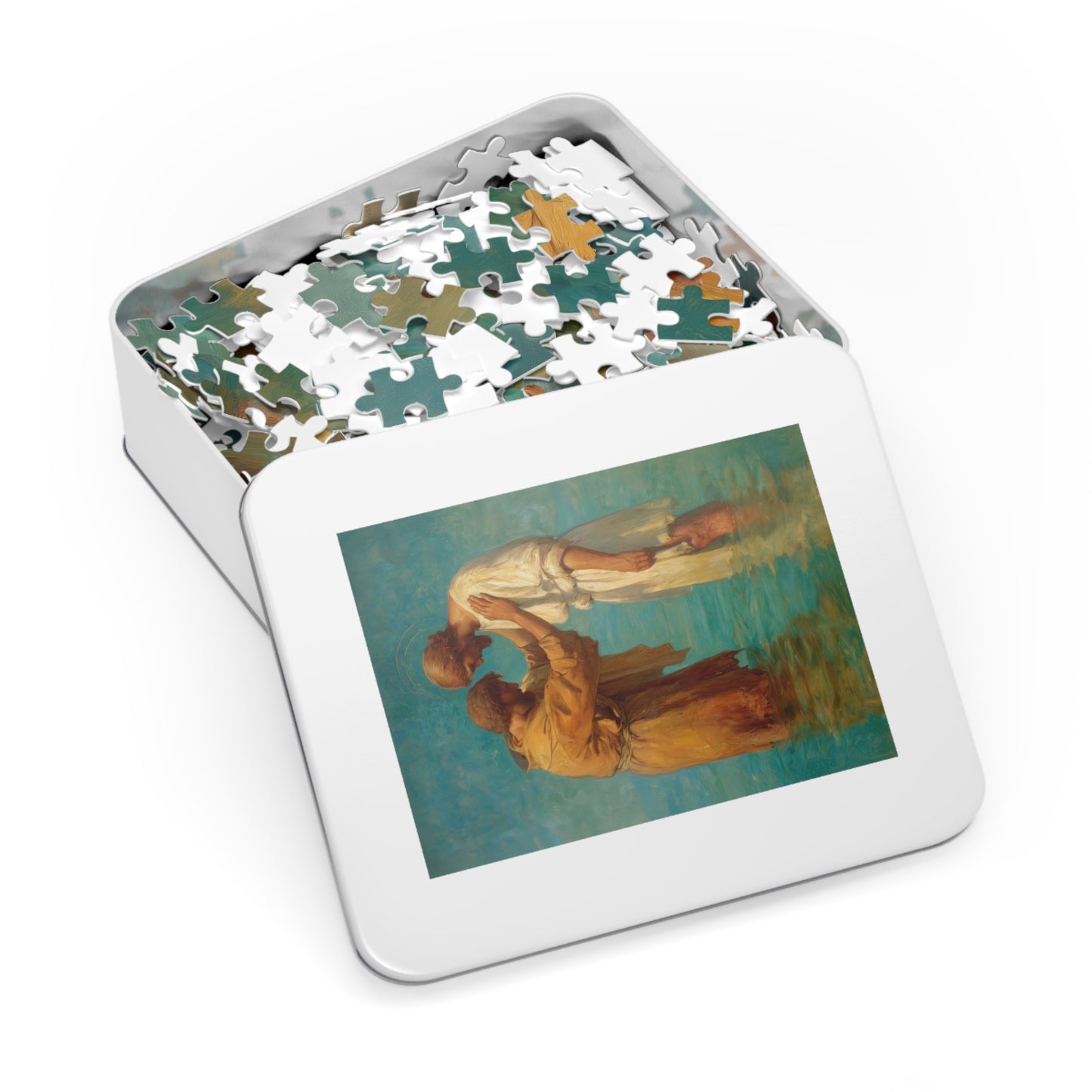 Saint John the Baptist, Servant of the Dawn - Puzzle & Keepsake Tin - Religious Jigsaw Puzzle (30, 110, 252, 500,1000-Piece) - Catholic