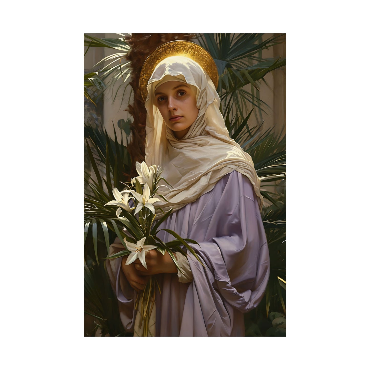 Saint Adele - Sanctified Souls Print - Multiple Sizes - Premium Matte Vertical Posters
