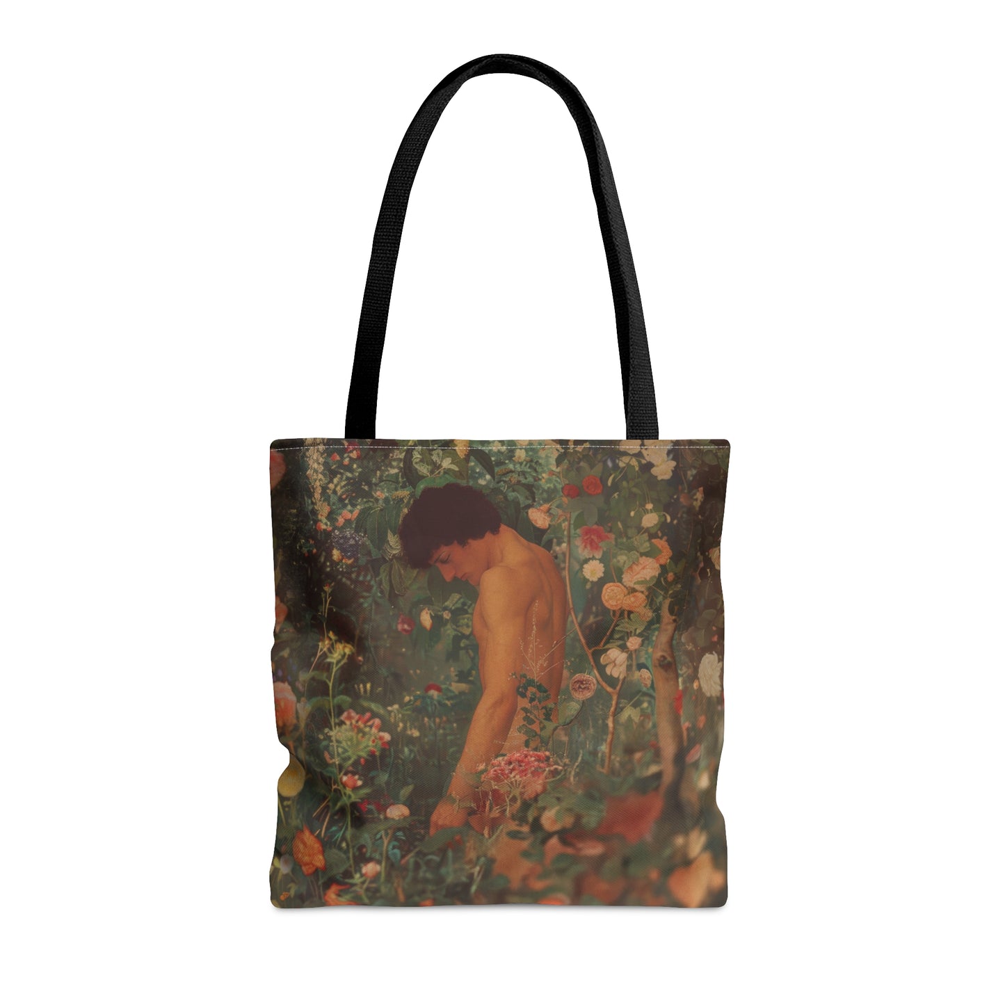 Saint Adam - Tote Bag - Large Medium Small Faith Art Bag - Re usable Tote Purse - Double Sided - Catholic Art Bag