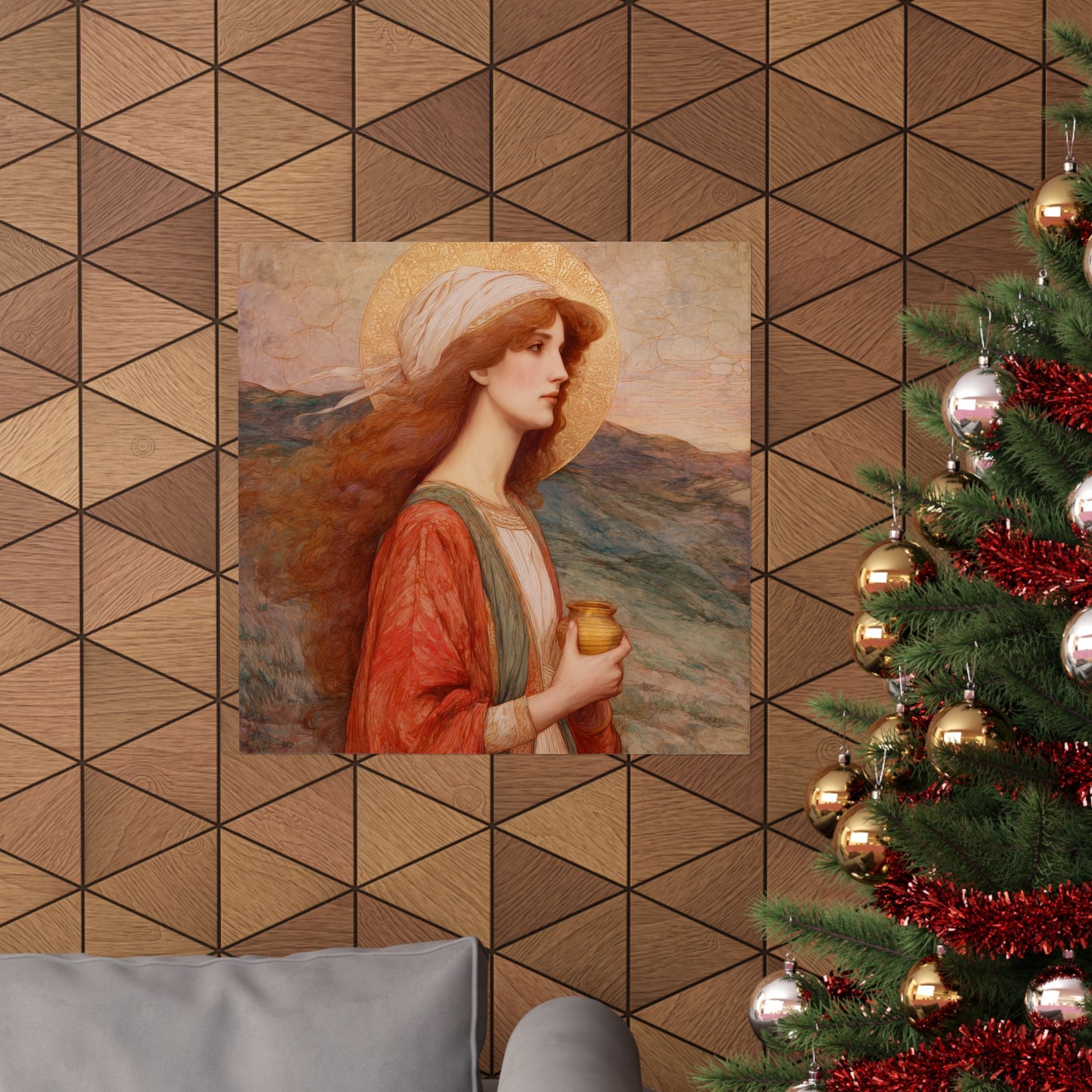 Saint Joanna - Sanctified Souls Print - Multiple Sizes - Premium Matte Vertical Posters