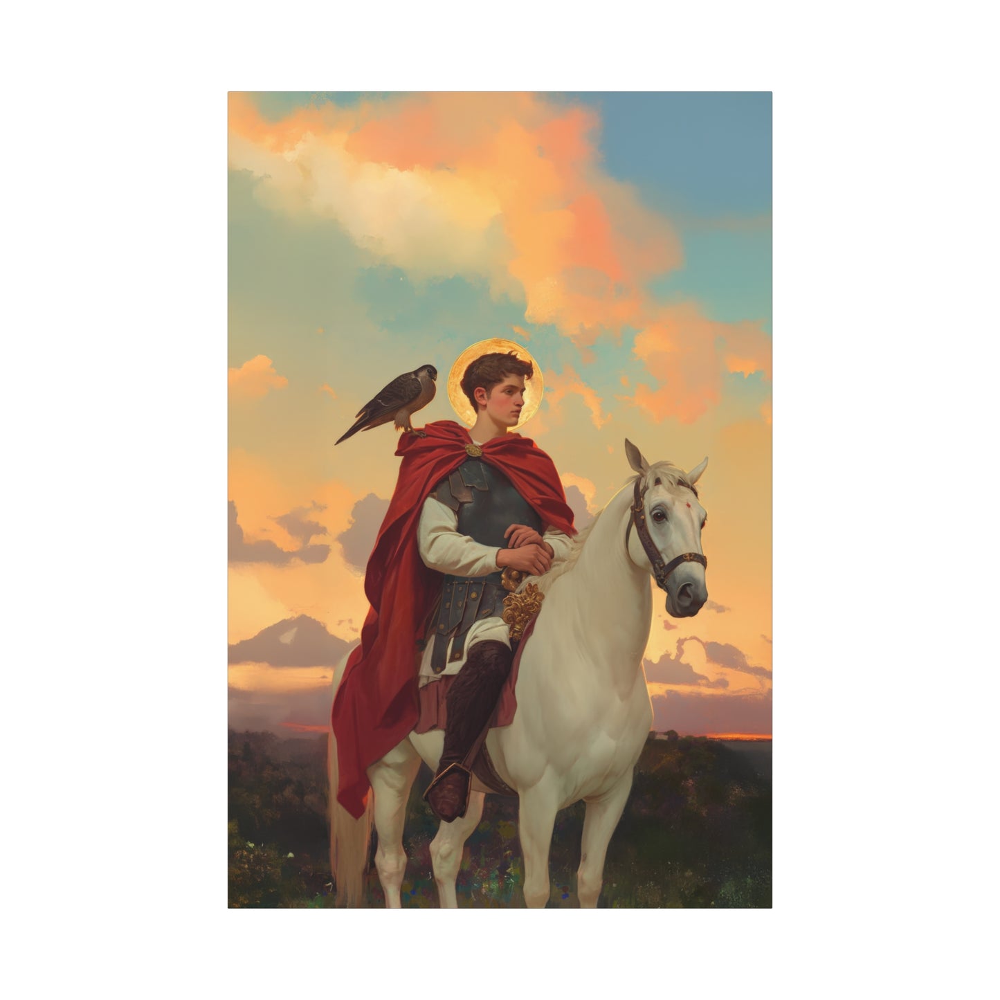 Saint Tryphon - Gallery Wrapped Canvas - Print - Religious Art for your Home - Catholic Art