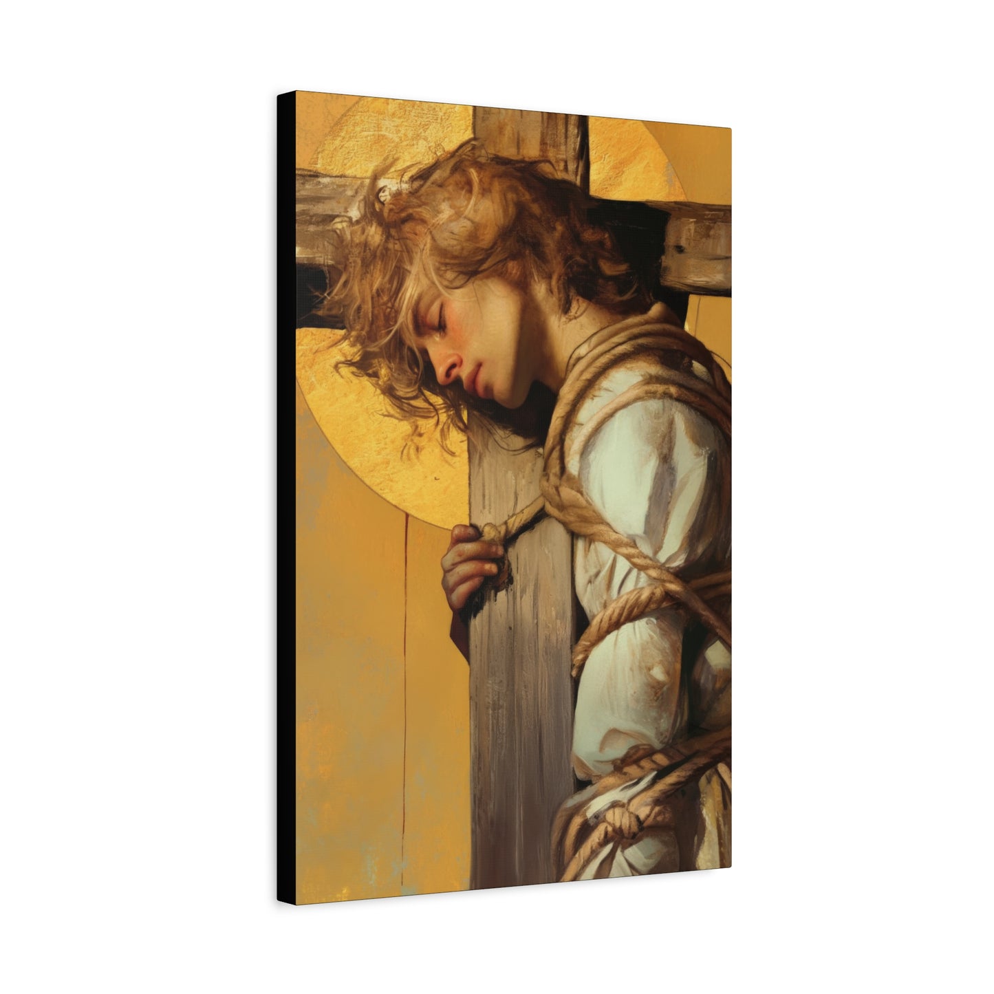 Saint Dismus, The 'Good Thief' - Gallery Wrapped Canvas - Print - Religious Art for your Home - Catholic Art