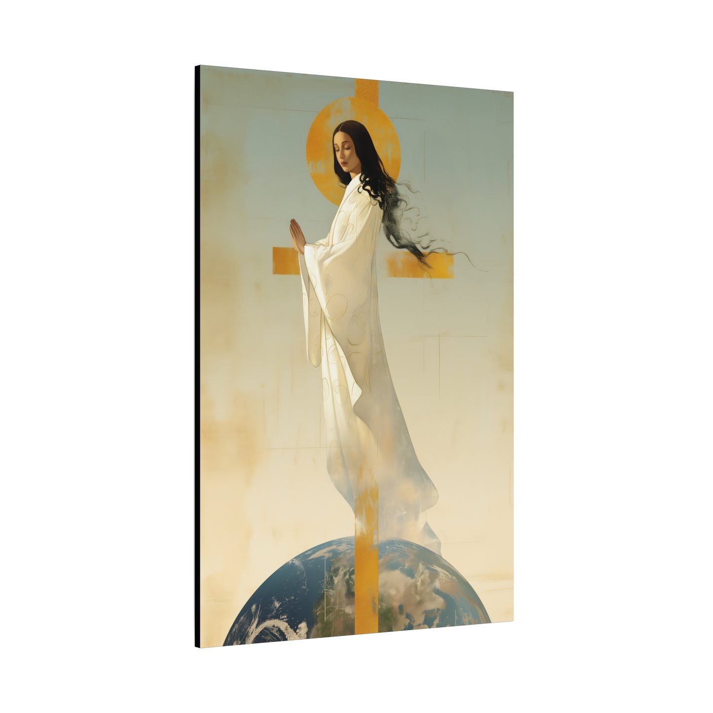 Our Lady of Akita - Mother Mary - Gallery Wrapped Canvas - Print - Religious Art for your Home - Catholic