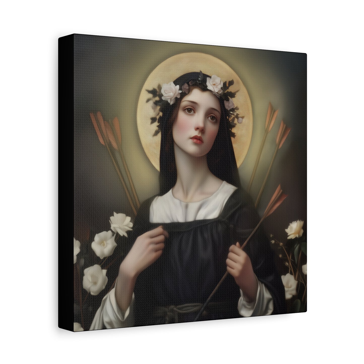 Saint Dorothy of Montau - Gallery Wrapped Canvas - Print - Religious Art for your Home - Catholic Art