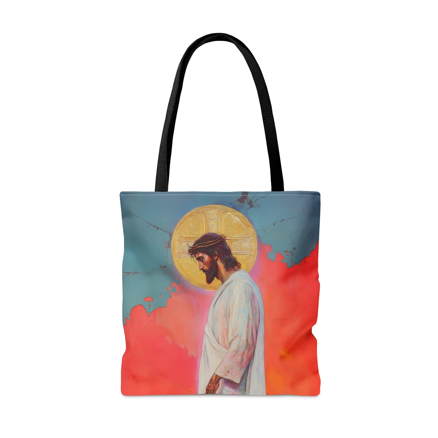 From the Tomb, Eternal Life Tote Bag - Large Medium Small Faith Art Bag - Catholic Faith Purse - Double Sided