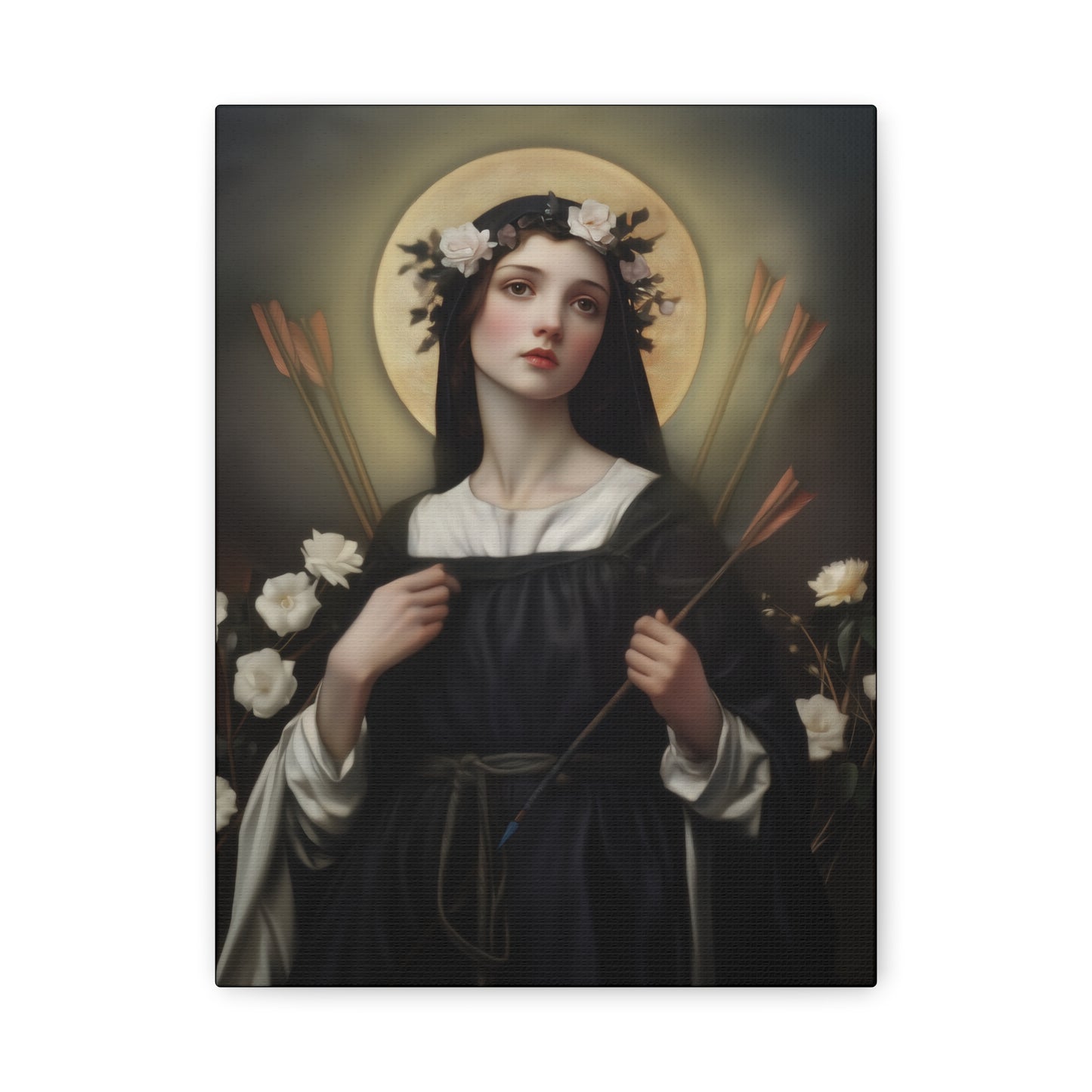 Saint Dorothy of Montau - Gallery Wrapped Canvas - Print - Religious Art for your Home - Catholic Art