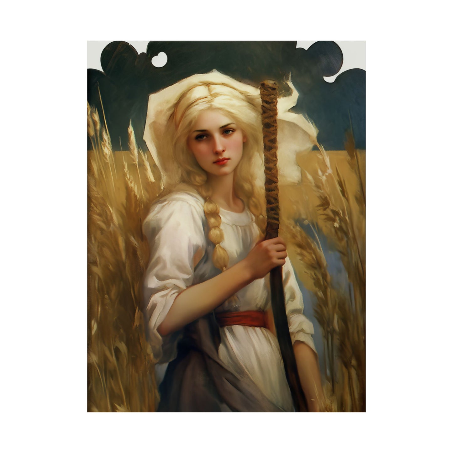 Saint Notburga Print - Sanctified Souls Print - Multiple Sizes - Premium Matte Vertical Posters