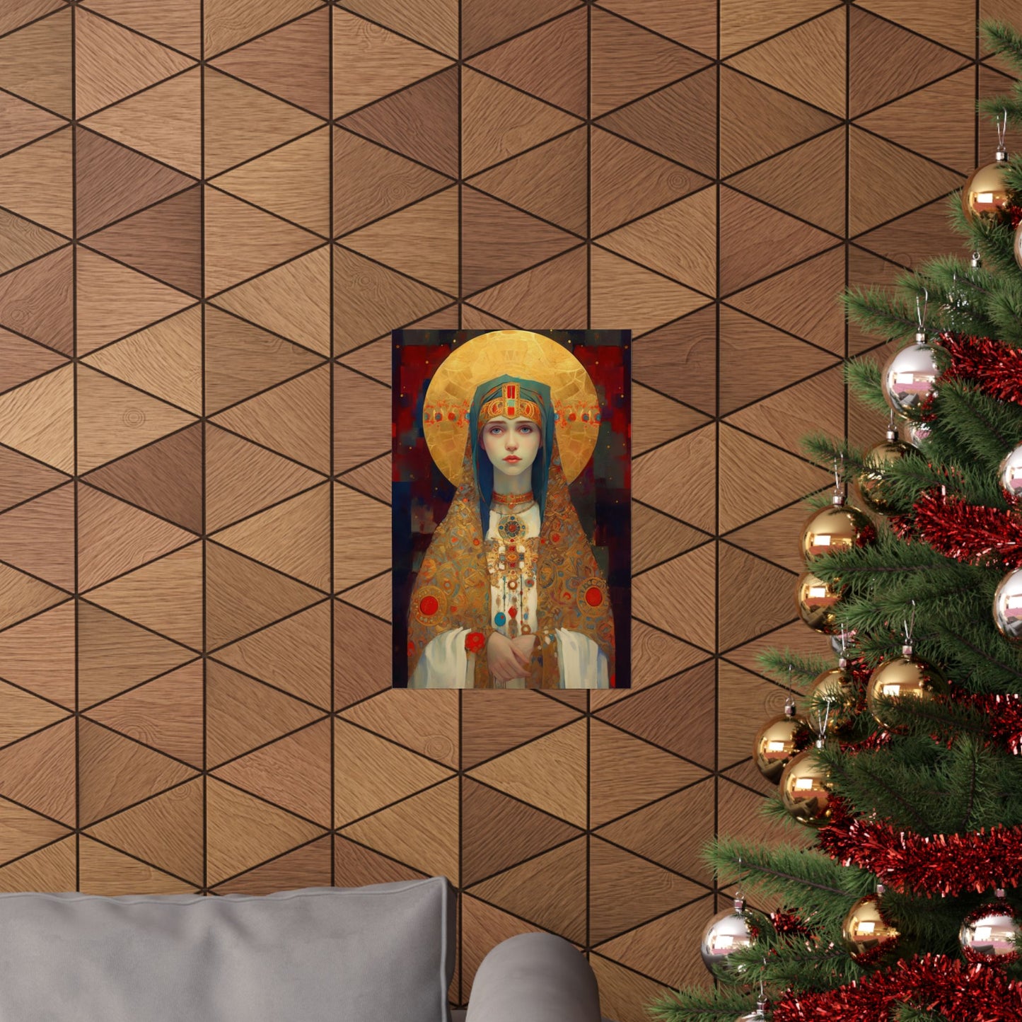 Saint Anastasia of Sirmium Print - Sanctified Souls Print - Multiple Sizes - Premium Matte Vertical Posters