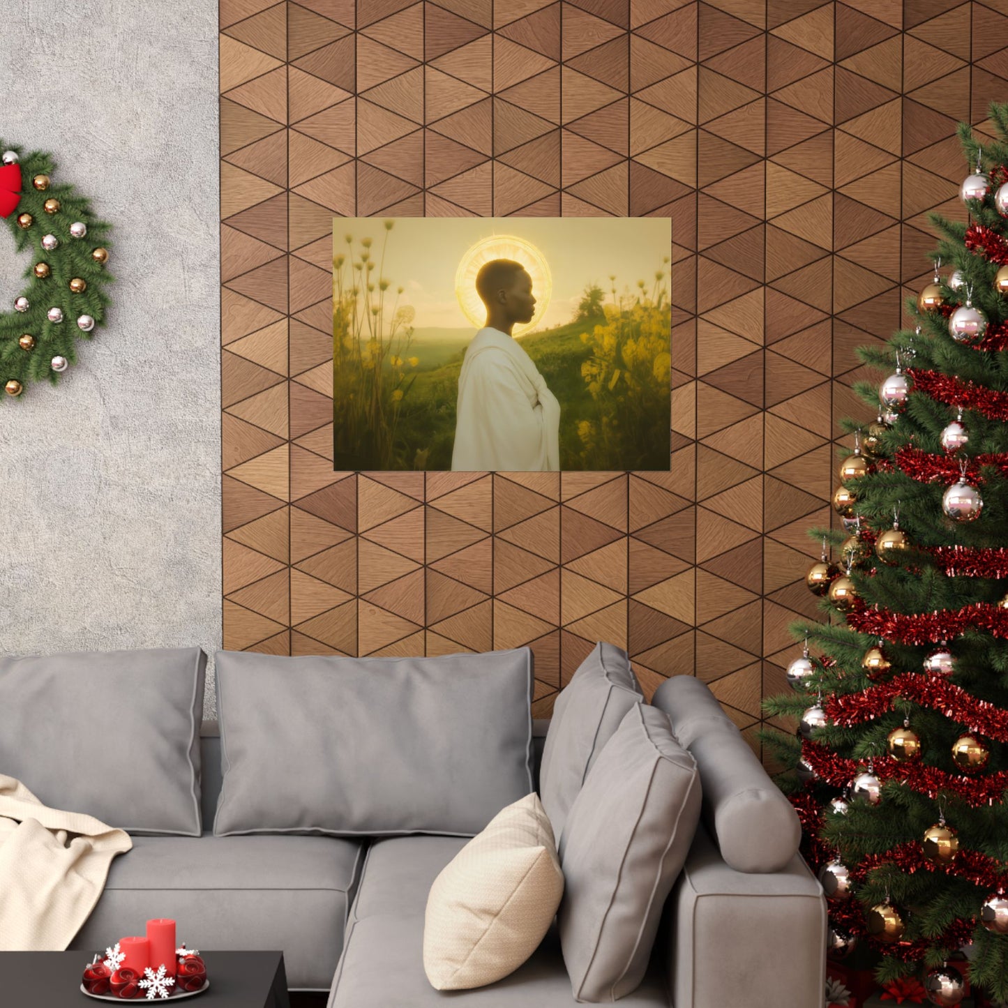 Saint Charles Lwanga- Sanctified Souls Print - Multiple Sizes - Premium Posters - Catholic Art - Christian Home Decor Artwork