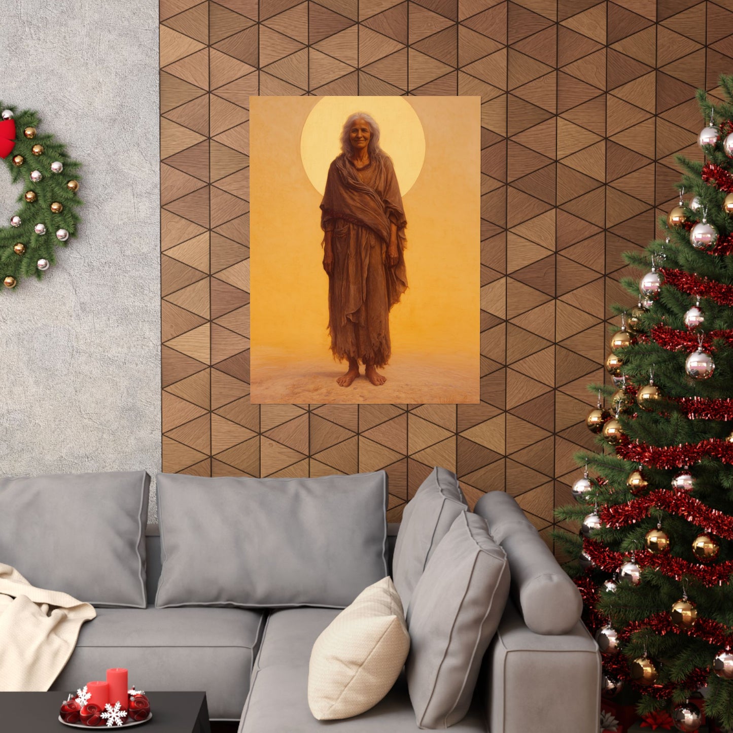 Saint Mary of Egypt - Desert Mother - Sanctified Souls Print - Multiple Sizes - Premium Matte Vertical Posters