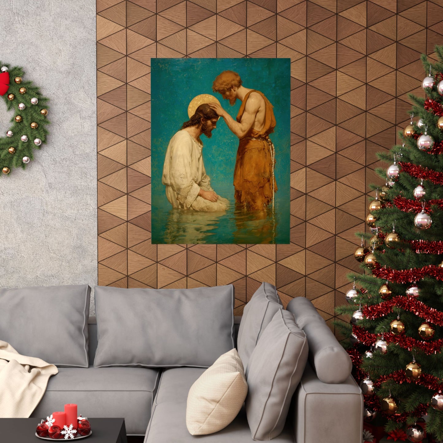 Saint John the Baptist, The Prophet and the Promise - Sanctified Souls Print - Multiple Sizes - Premium Matte Vertical Posters