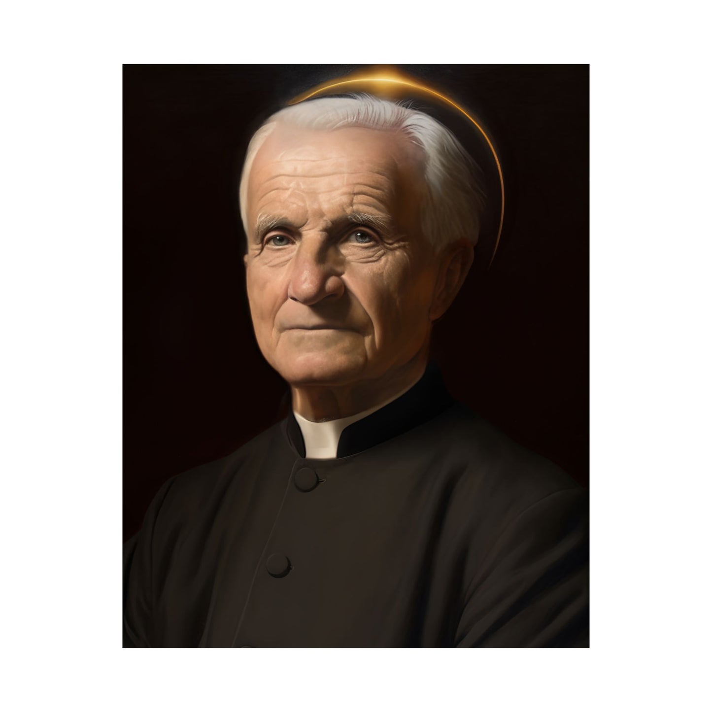 Saint André Bessette  - Sanctified Souls Print - Multiple Sizes - Premium Matte Vertical Posters