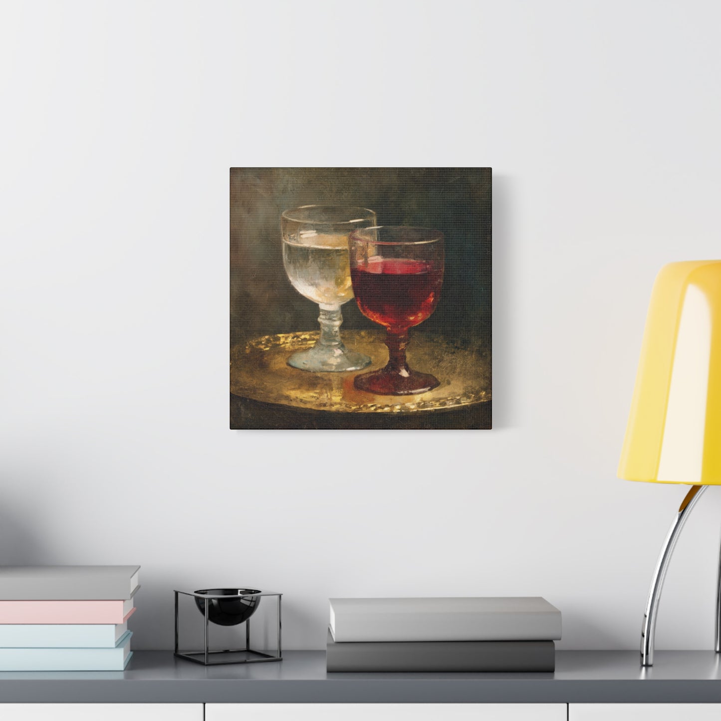 Cana and the Miracle of Abundance - Water into Wine - Gallery Wrapped Canvas - Print - Religious Art for your Home - Catholic Art Print