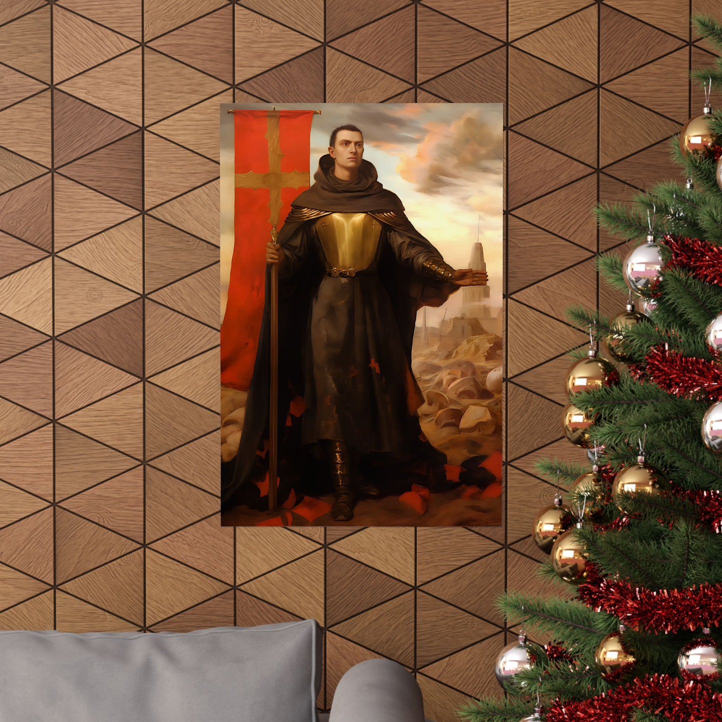 Saint John of Capistrano - Sanctified Souls Print - Multiple Sizes - Premium Matte Vertical Posters