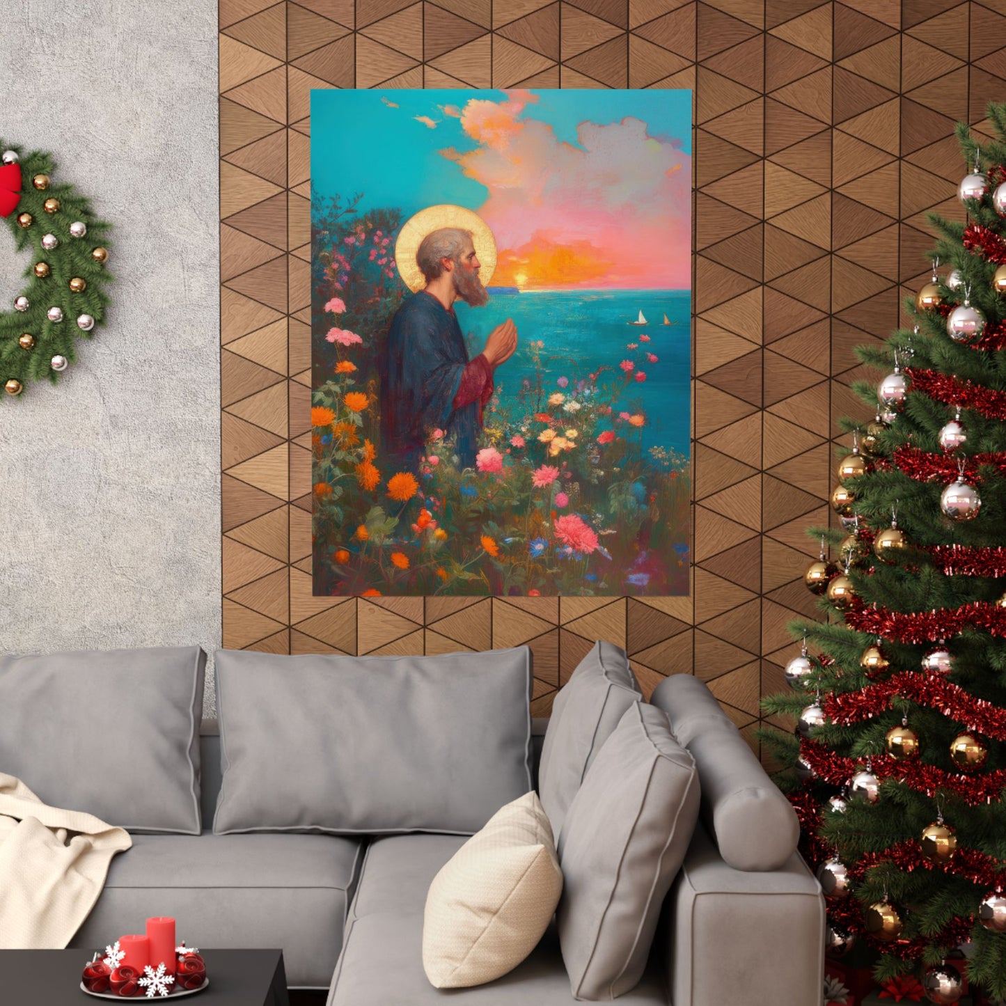 Saint Philip the Apostle - Sanctified Souls Print - Multiple Sizes - Premium Matte Vertical Posters