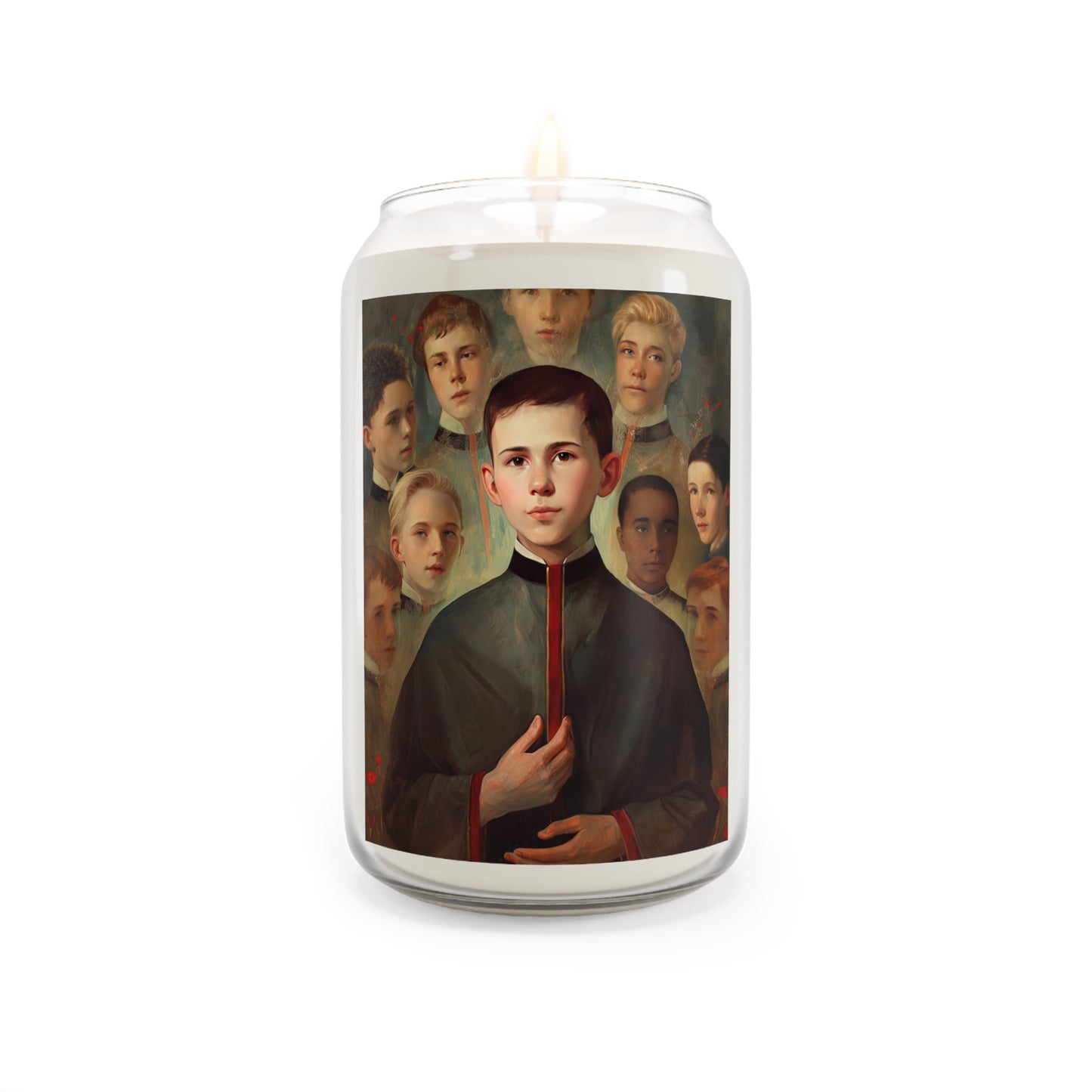 Saint John Berchmans - Scented Prayer Candle, 13.75oz - Tall Size - Religious Prayer Candle - Catholic Art - Religious Gift - Fine Art