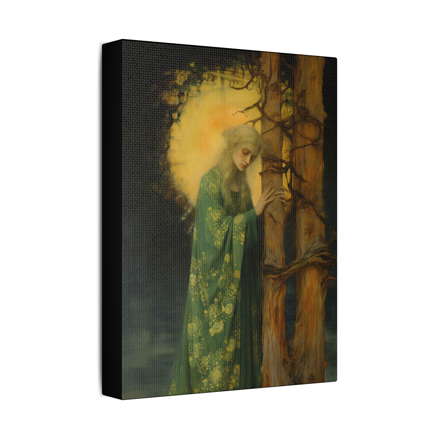 Saint Afra Canvas Print - Multiple Sizes - Catholic Home art - Gallery Wrapped Canvas - Sanctified Souls Print