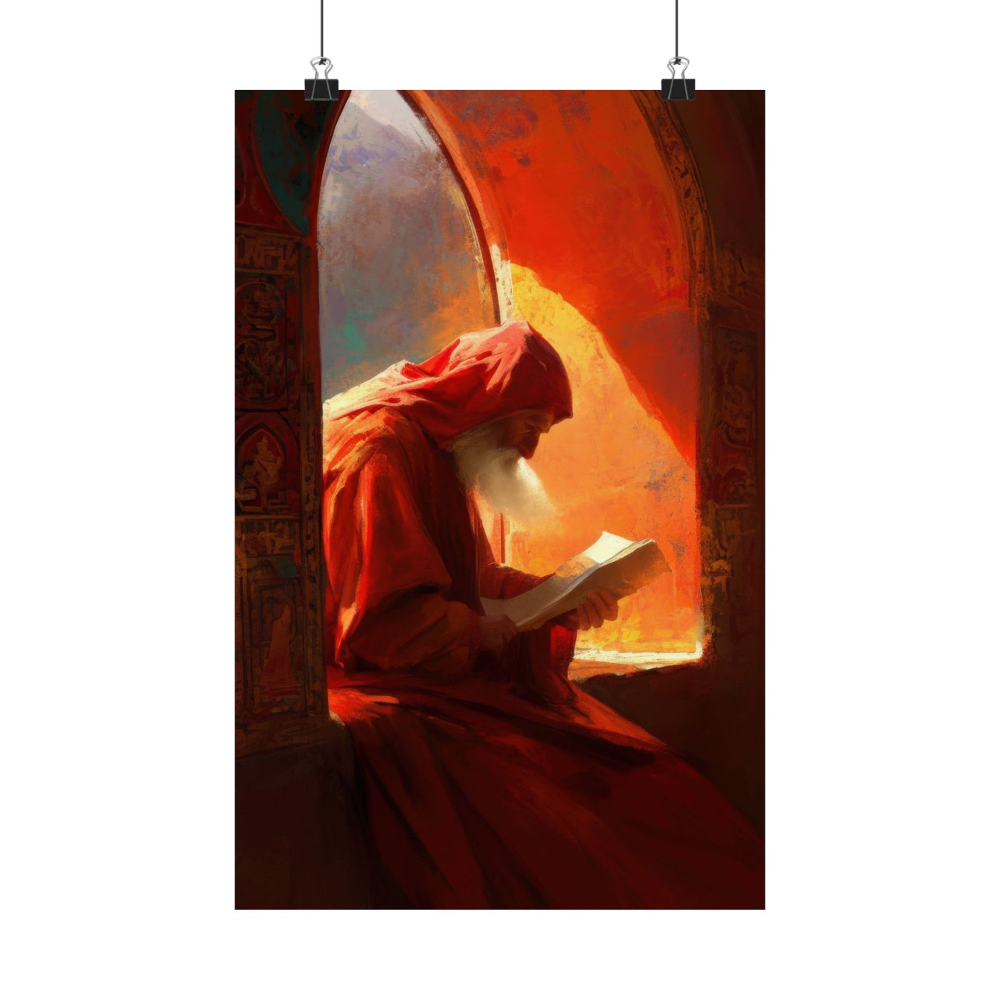Isaiah and the Promise of the Holy One - Sanctified Souls Print - Multiple Sizes - Premium Matte Vertical Posters