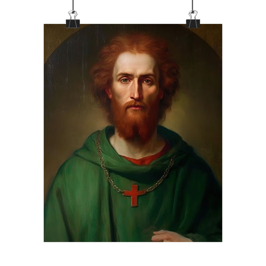 Saint Alexius of Rome Print - Sanctified Souls Print - Multiple Sizes - Premium Matte Vertical Posters