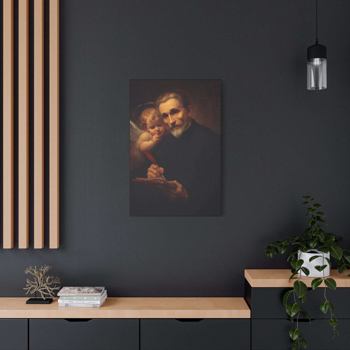 Saint Peter Canisius - Gallery Wrapped Canvas - Print - Religious Art for your Home - Catholic Art Print