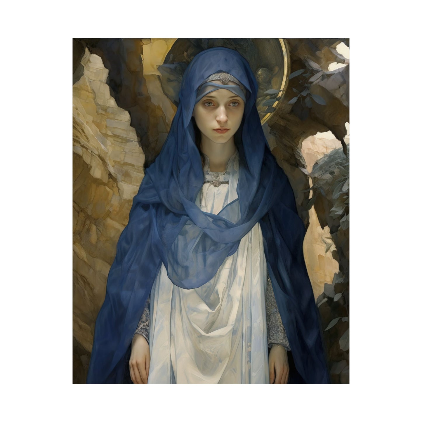 Saint Pelagia - Sanctified Souls Print - Multiple Sizes - Premium Matte Vertical Posters