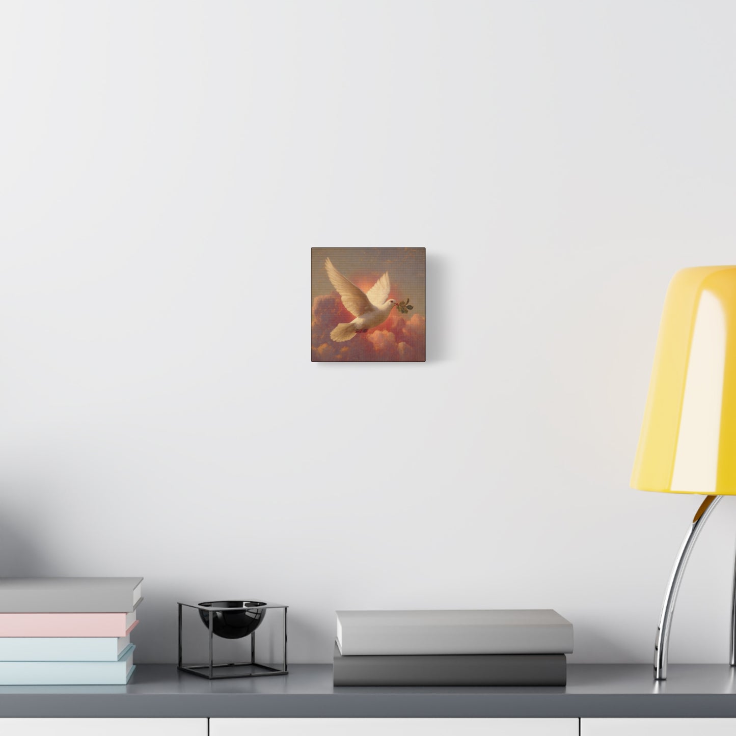The Spirit Who Restored the Horizon - Holy Spirit - The Dove- Gallery Wrapped Canvas - Print - Religious Art for your Home - Catholic