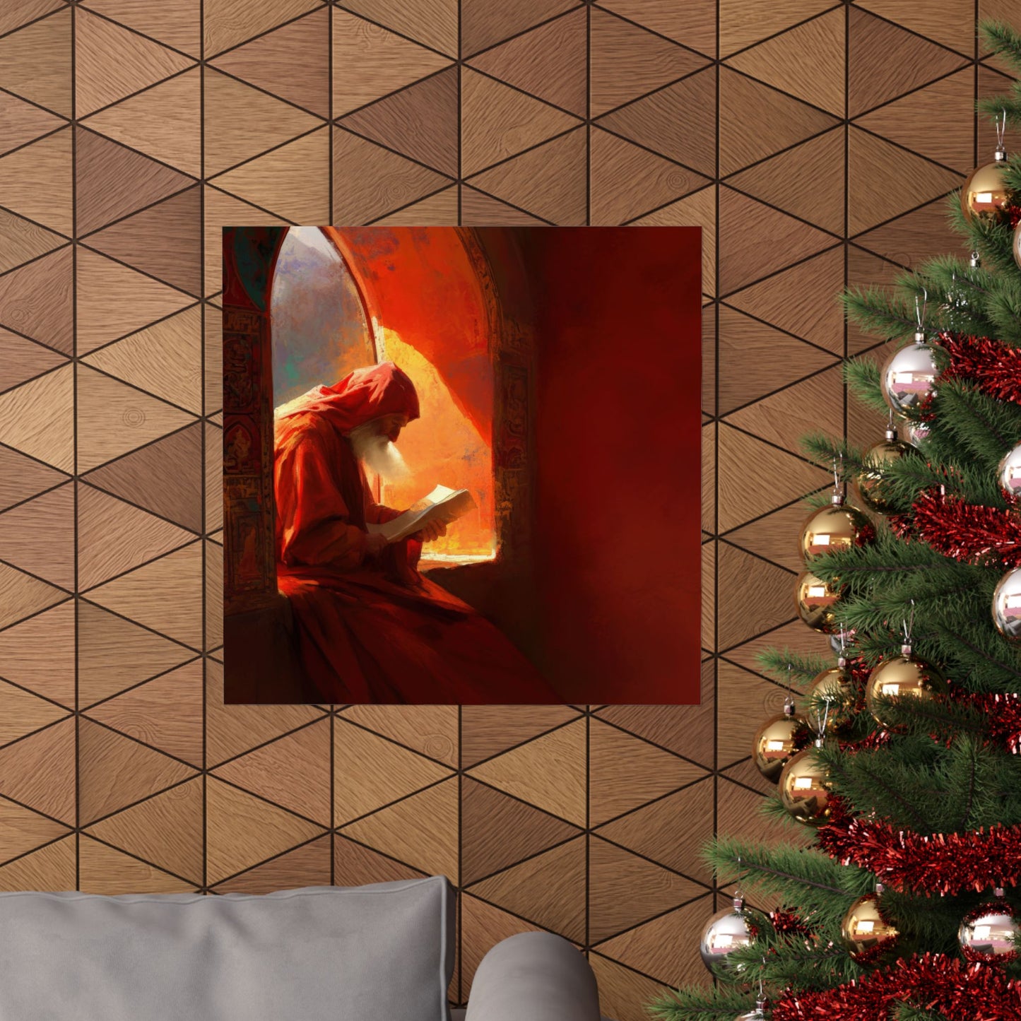Isaiah and the Promise of the Holy One - Sanctified Souls Print - Multiple Sizes - Premium Matte Vertical Posters
