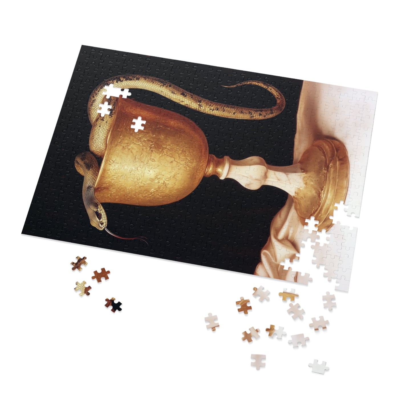 Saint John's Chalice - Puzzle & Keepsake Tin - Religious Jigsaw Puzzle (30, 110, 252, 500,1000-Piece)