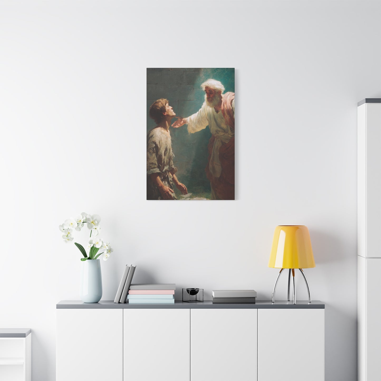 Homecoming of the Prodigal Son - Gallery Wrapped Canvas - Print - Religious Art for your Home - Catholic Art Print