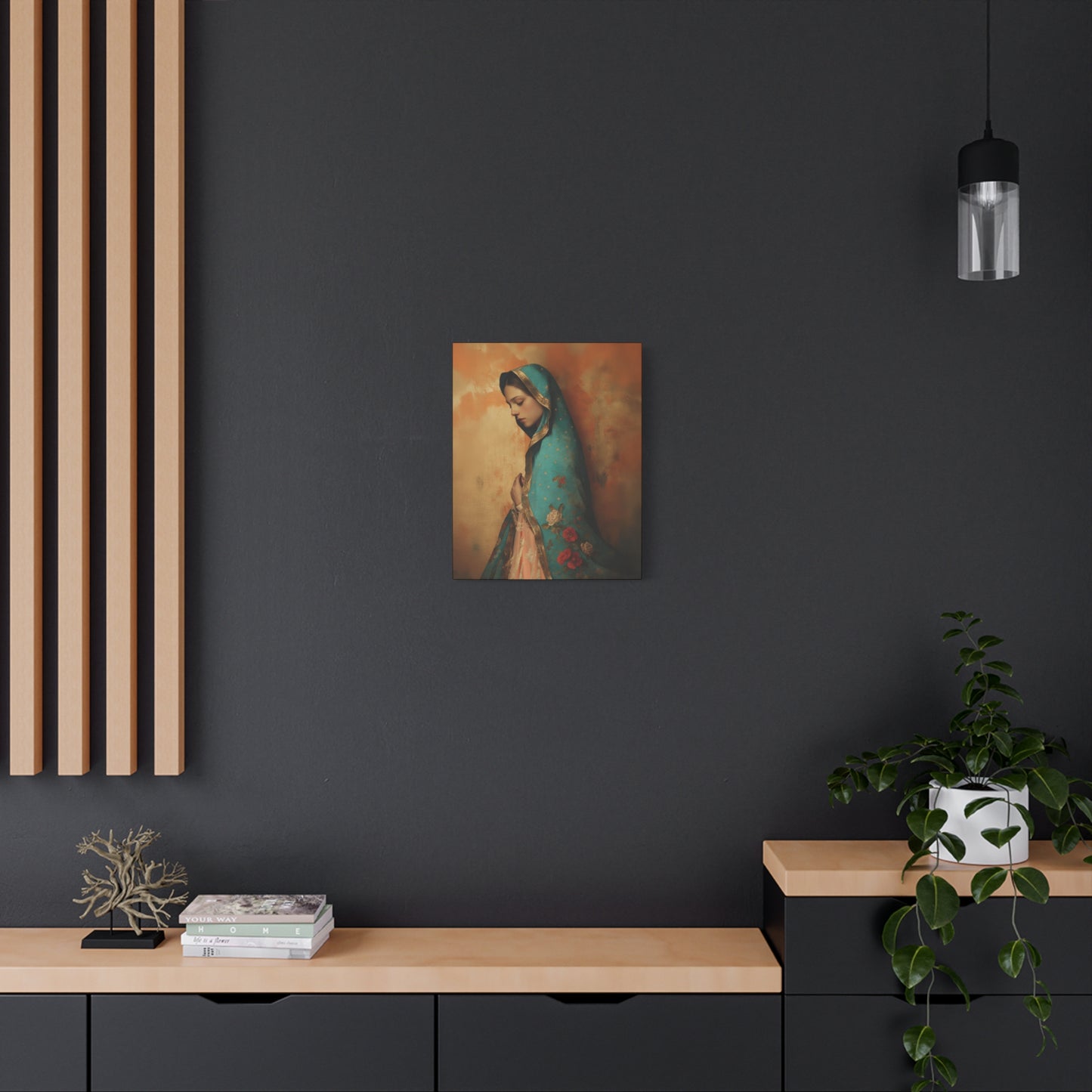 Our Lady of Guadalupe - Gallery Wrapped Canvas - Print - Religious Art for your Home - Catholic Art