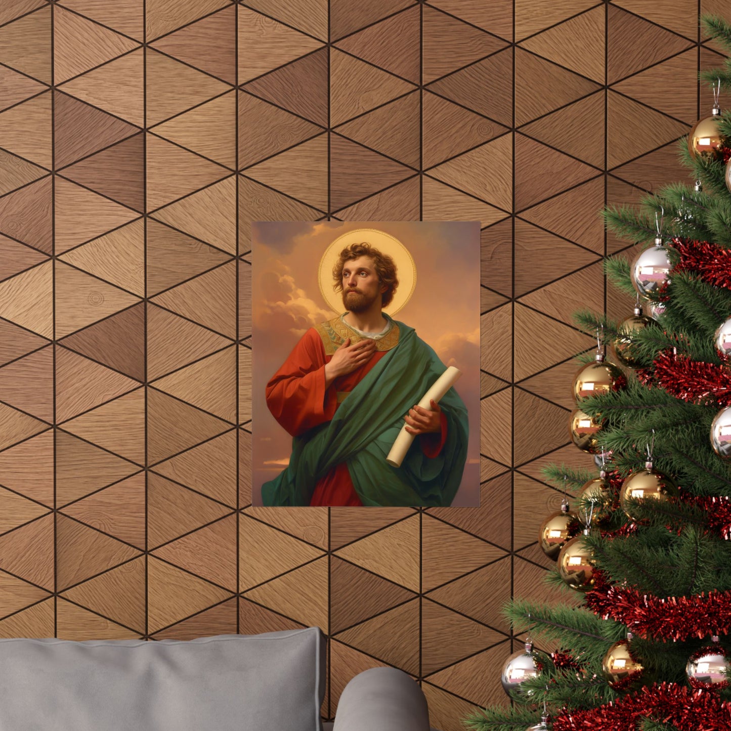 Saint Timothy  - Sanctified Souls Print - Multiple Sizes - Premium Matte Vertical Posters - Catholic Art for the home