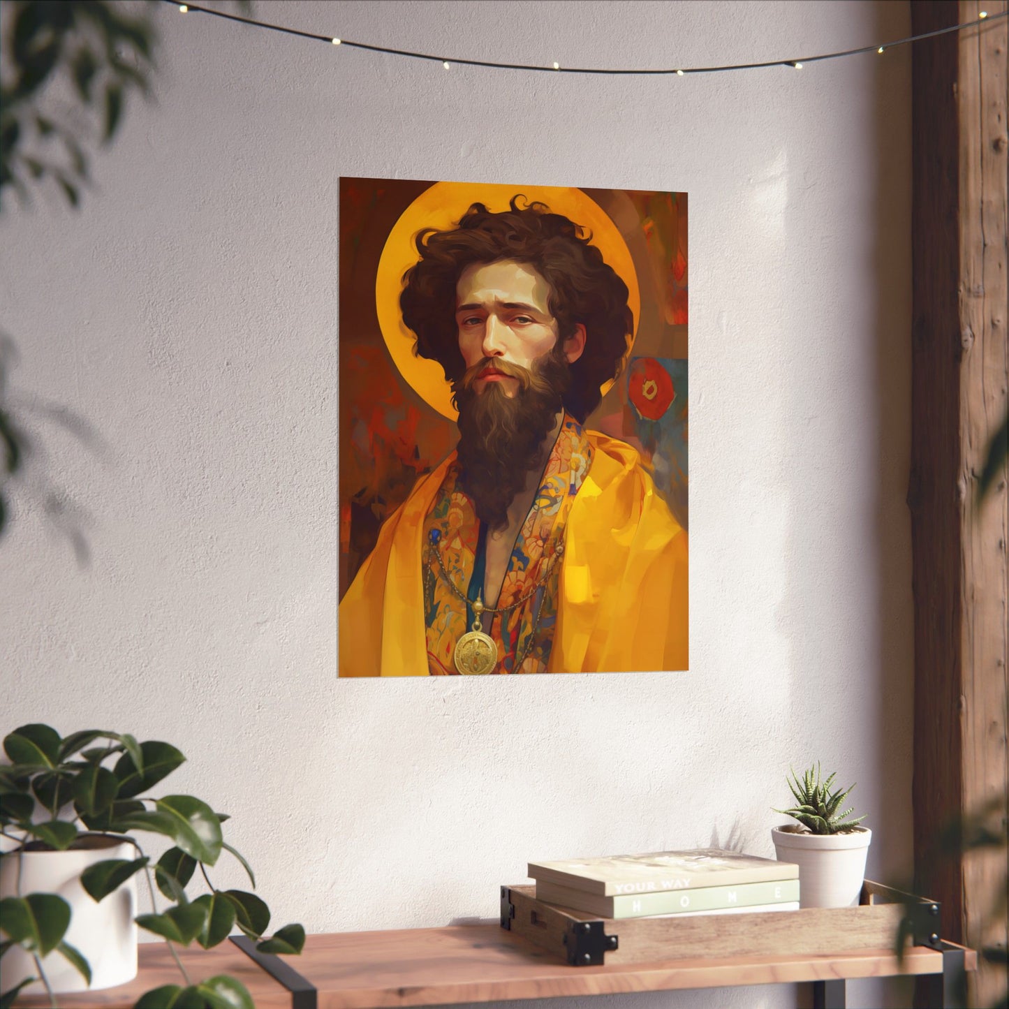 Saint James the Greater - Apostle - Sanctified Souls Print - Multiple Sizes - Premium Matte Vertical Posters