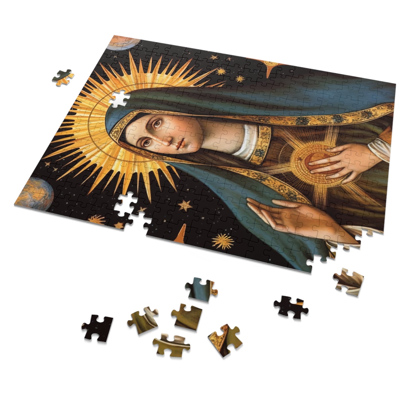 Saint Clare of Assisi - Puzzle and Keepsake Tin - Religious Jigsaw Puzzle (30, 110, 252, 500,1000-Piece) - Religious Puzzle
