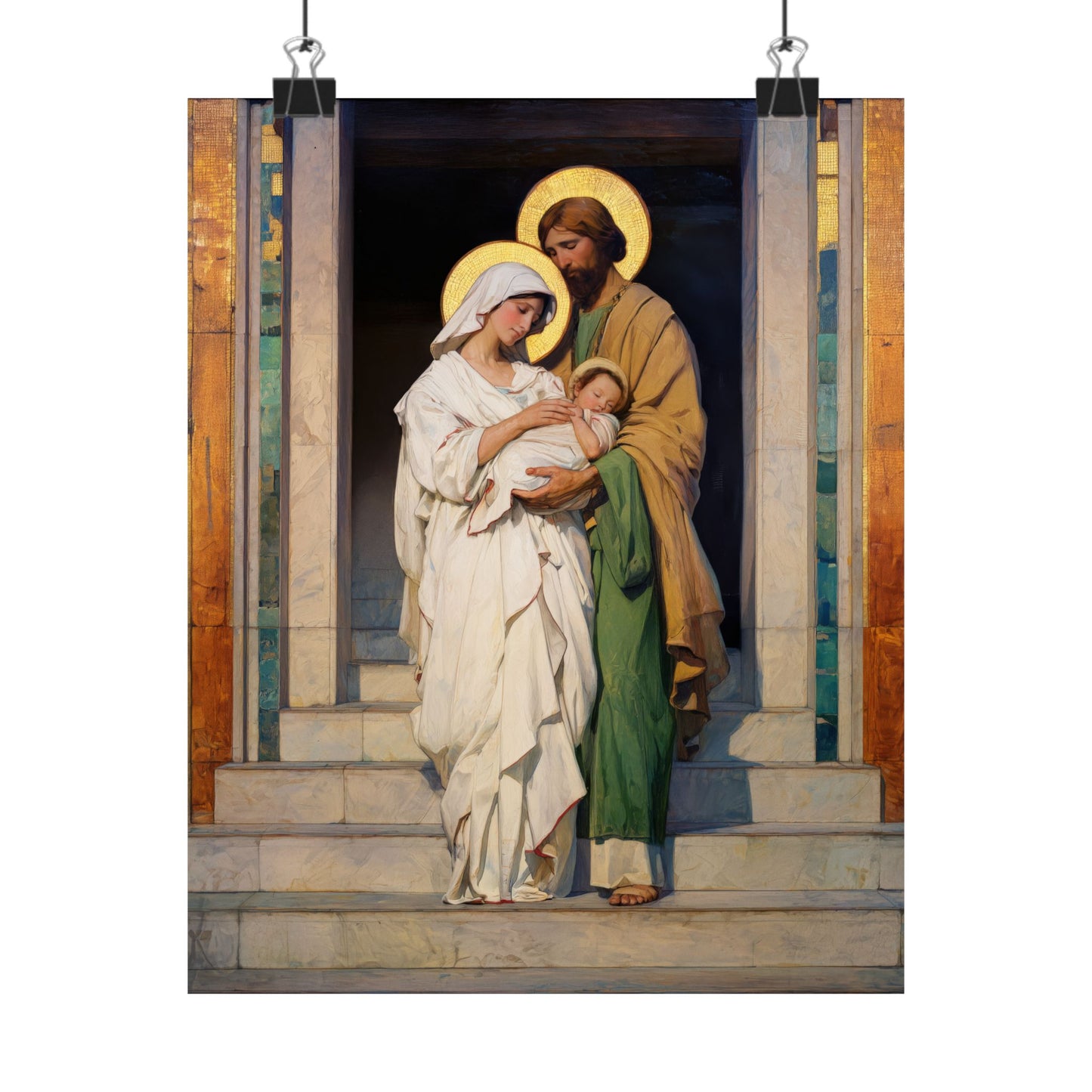 The Feast of the Presentation of the Lord - Holy Family - Sanctified Souls Print - Multiple Sizes - Premium Matte Vertical Posters
