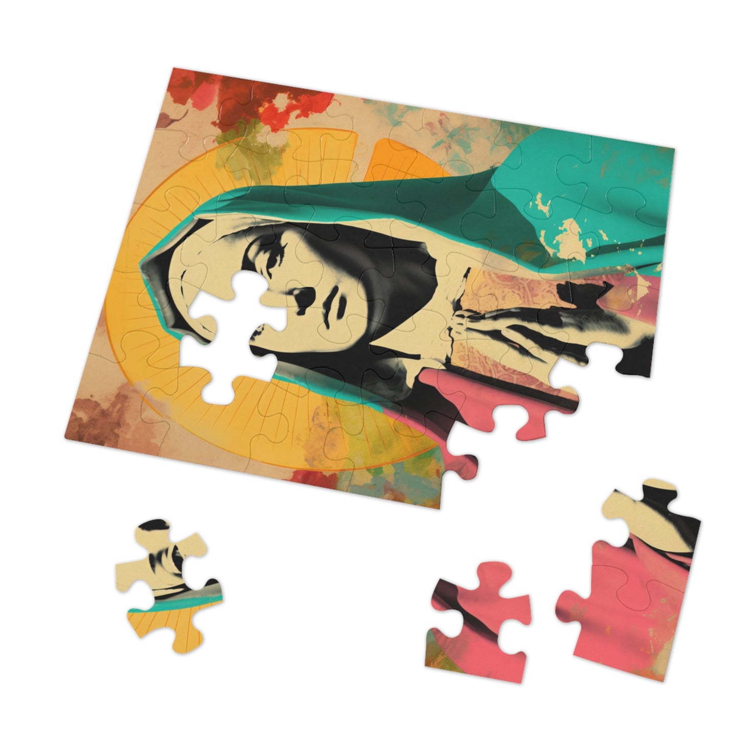 Mary the Blessed Virgin - Puzzle and Keepsake Tin - Religious Jigsaw Puzzle (30, 110, 252, 500,1000-Piece) - Religious Puzzle