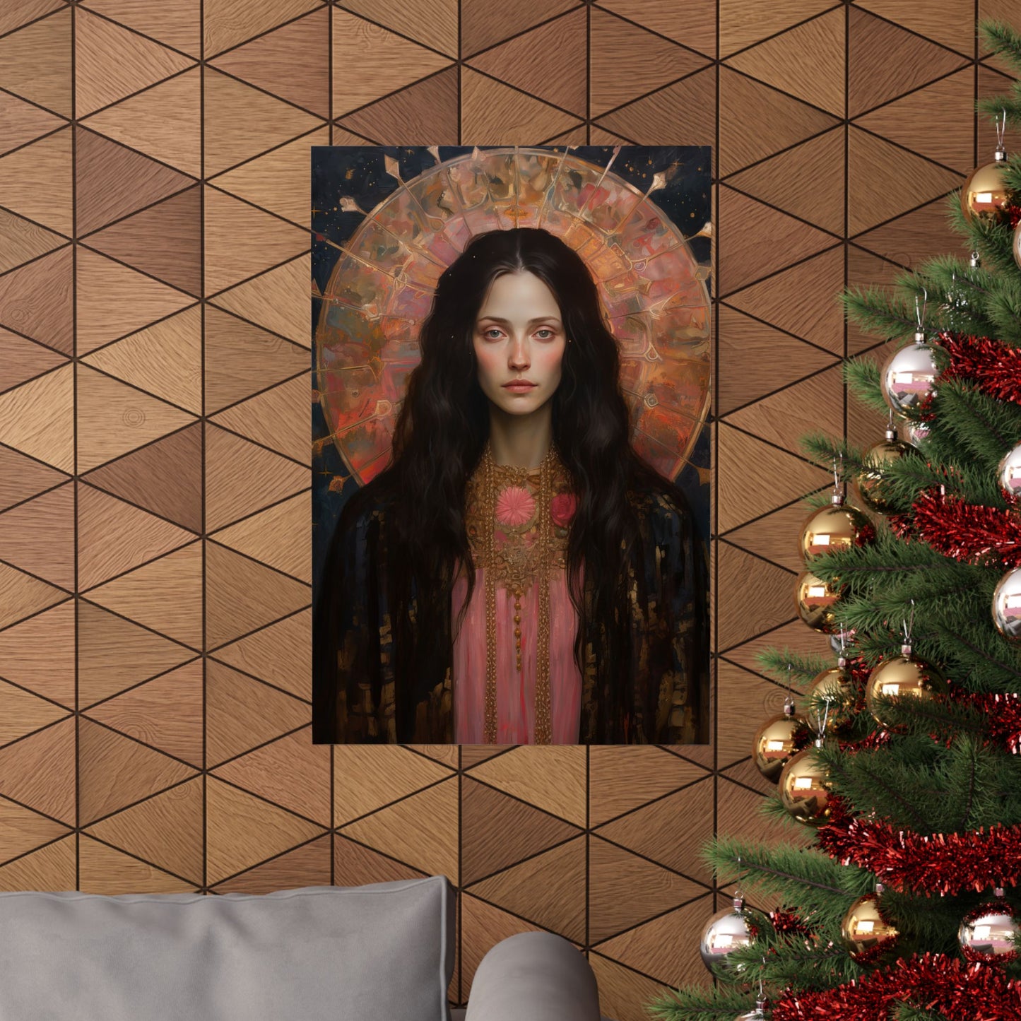 Saint Susanna - Sanctified Souls Print - Multiple Sizes - Premium Matte Vertical Posters