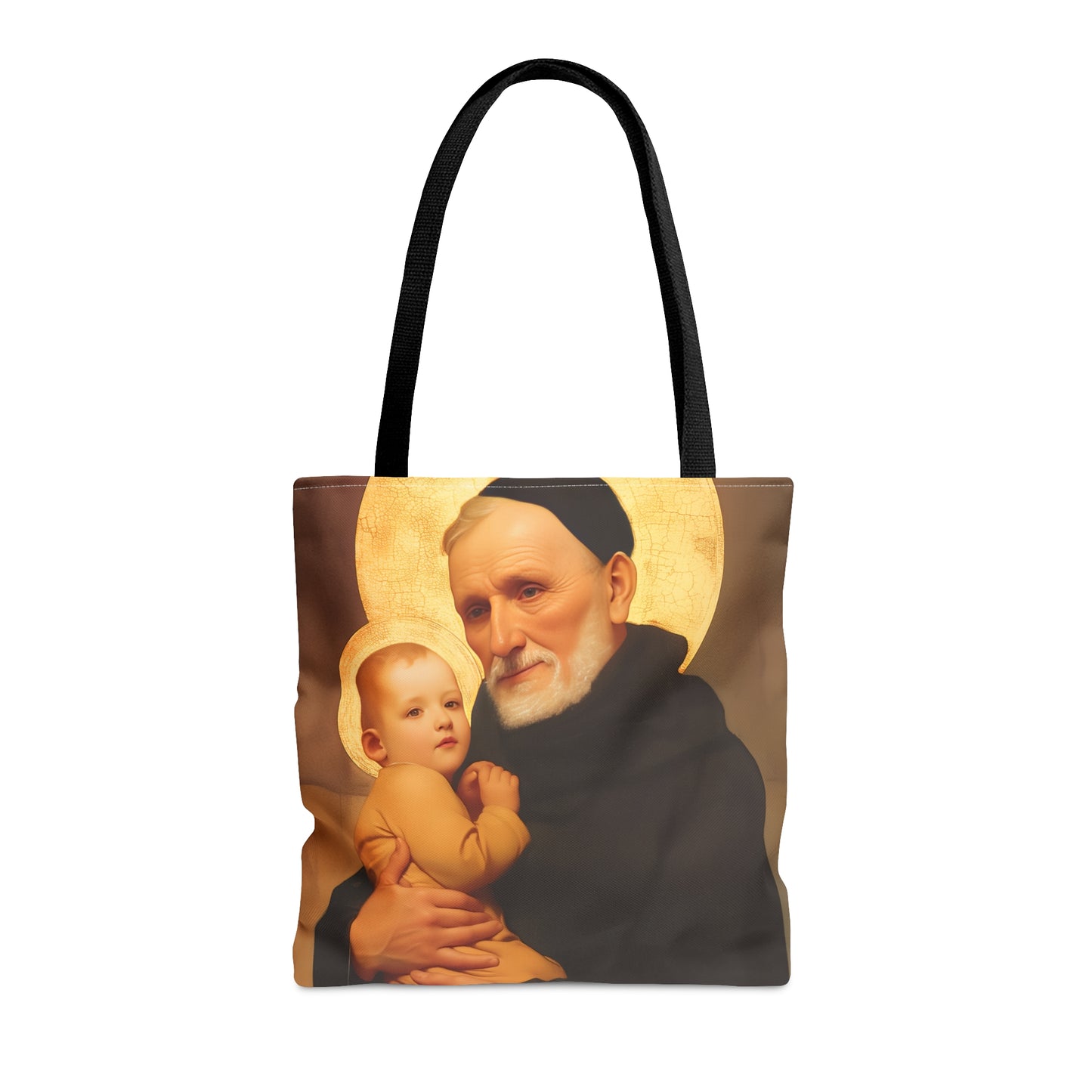 Saint Bernardino Realino Tote Bag - Large Medium Small Faith Art Bag - Catholic Faith Purse - Religious Carry All Reusable Tote Bag