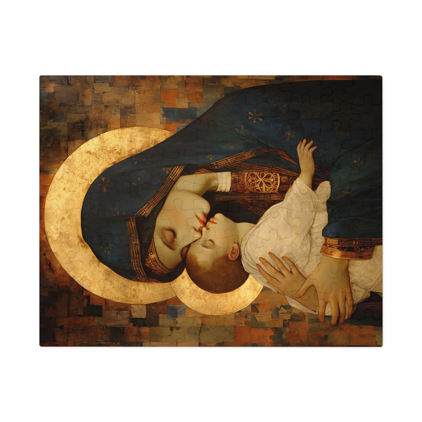 Mother of Mercy - Virgin Mary and the Christ Child - Religious Jigsaw Puzzle (30, 110, 252, 500,1000-Piece) - Catholic Art - Faith Puzzle
