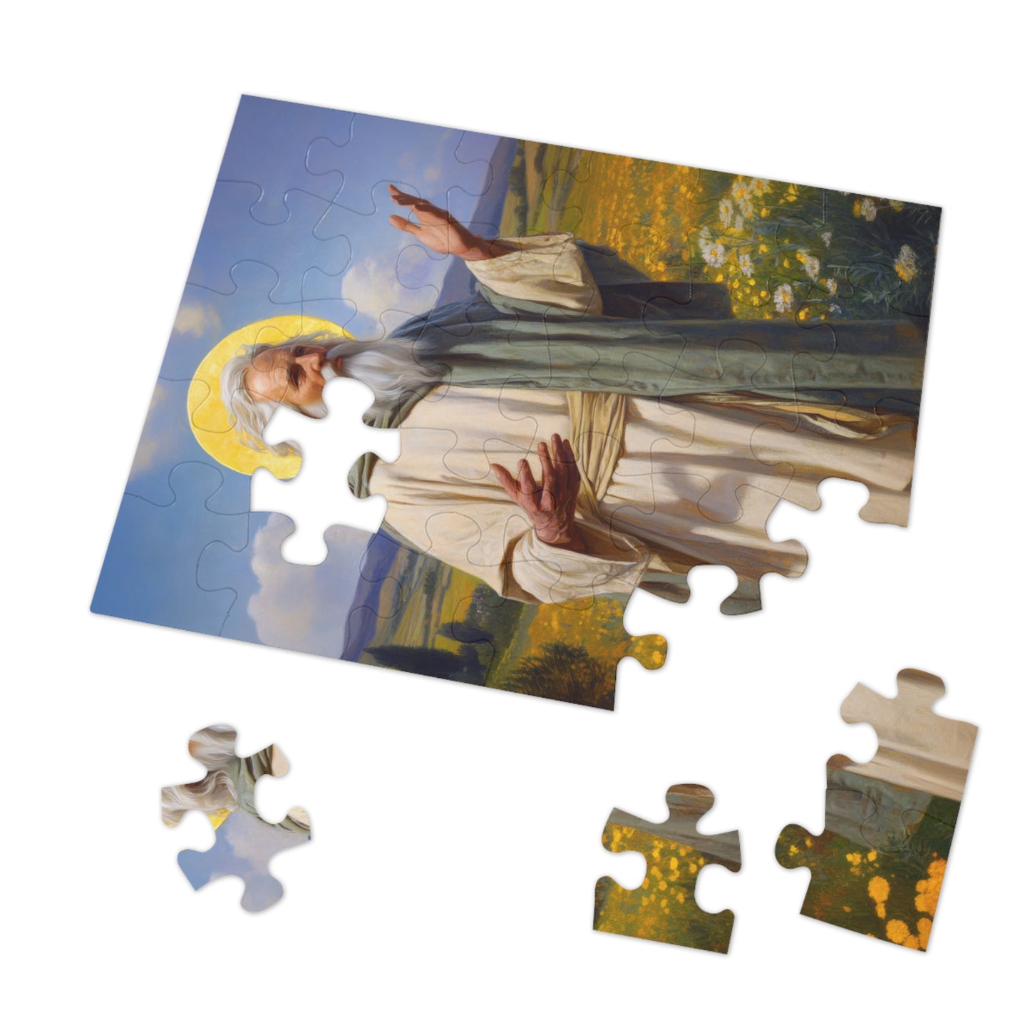 Saint Hilary of Arles - Puzzle & Keepsake Tin - Religious Jigsaw Puzzle (30, 110, 252, 500,1000-Piece)