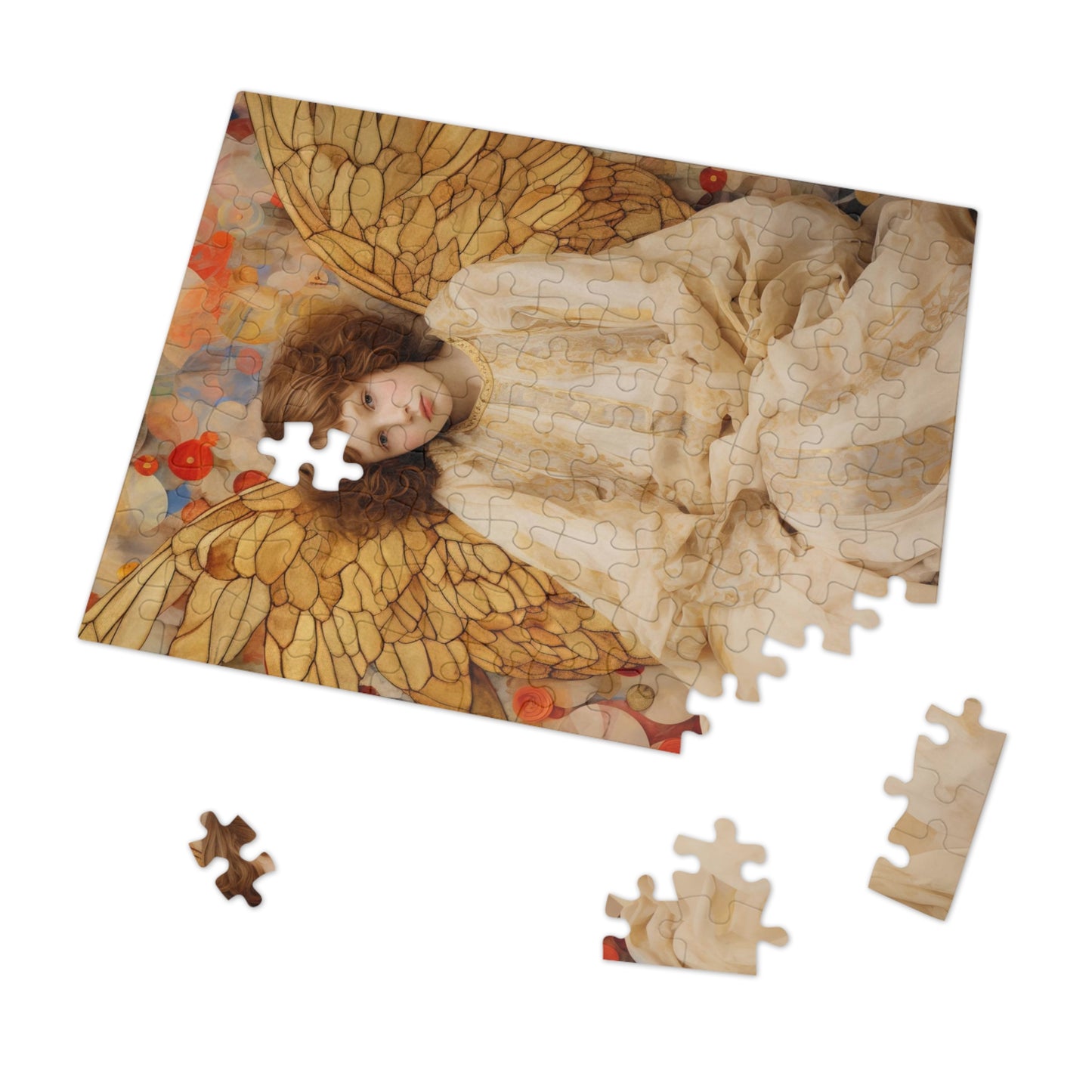 Guiding Light - Puzzle and Keepsake Tin - Religious Jigsaw Puzzle (30, 110, 252, 500,1000-Piece) - Religious Puzzle - Guardian Angel