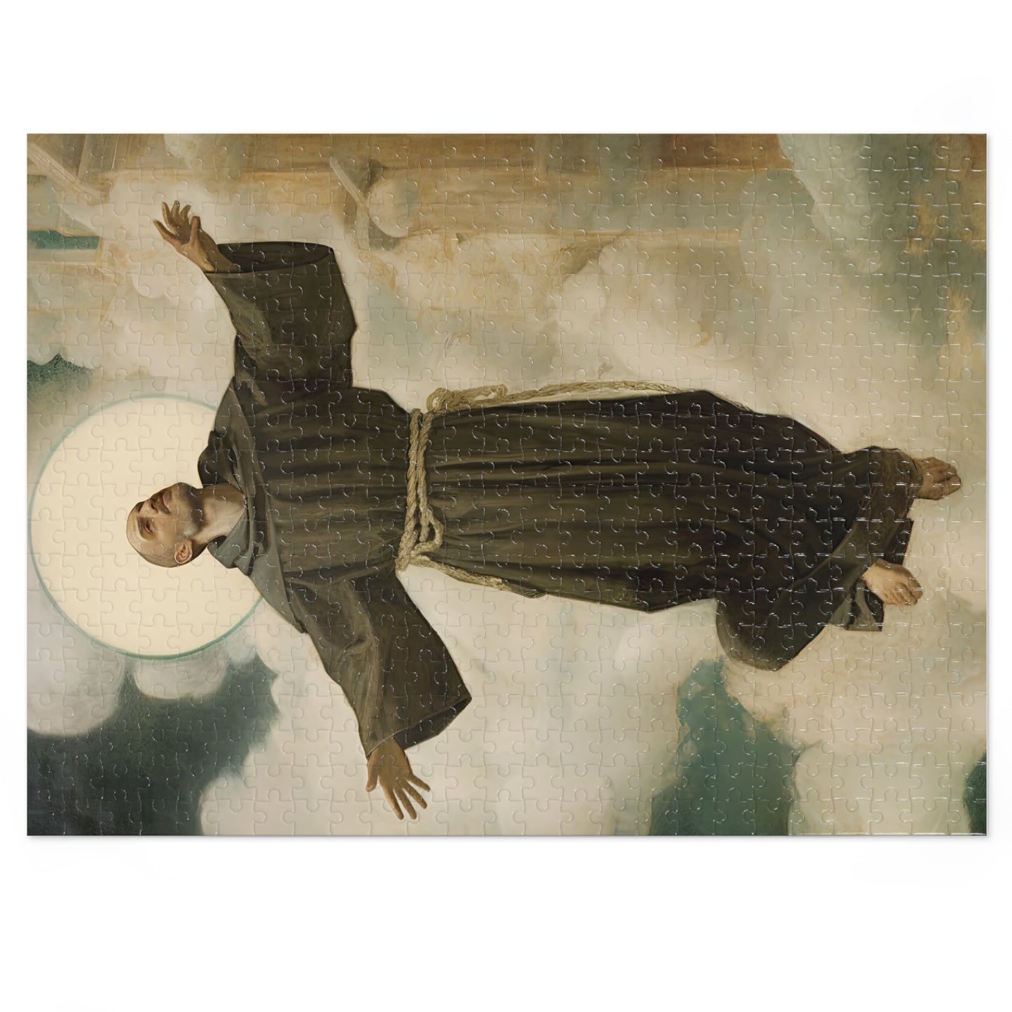 Saint Joseph of Cupertino - Puzzle and Keepsake Tin - Religious Jigsaw Puzzle (30, 110, 252, 500,1000-Piece) - Religious Puzzle