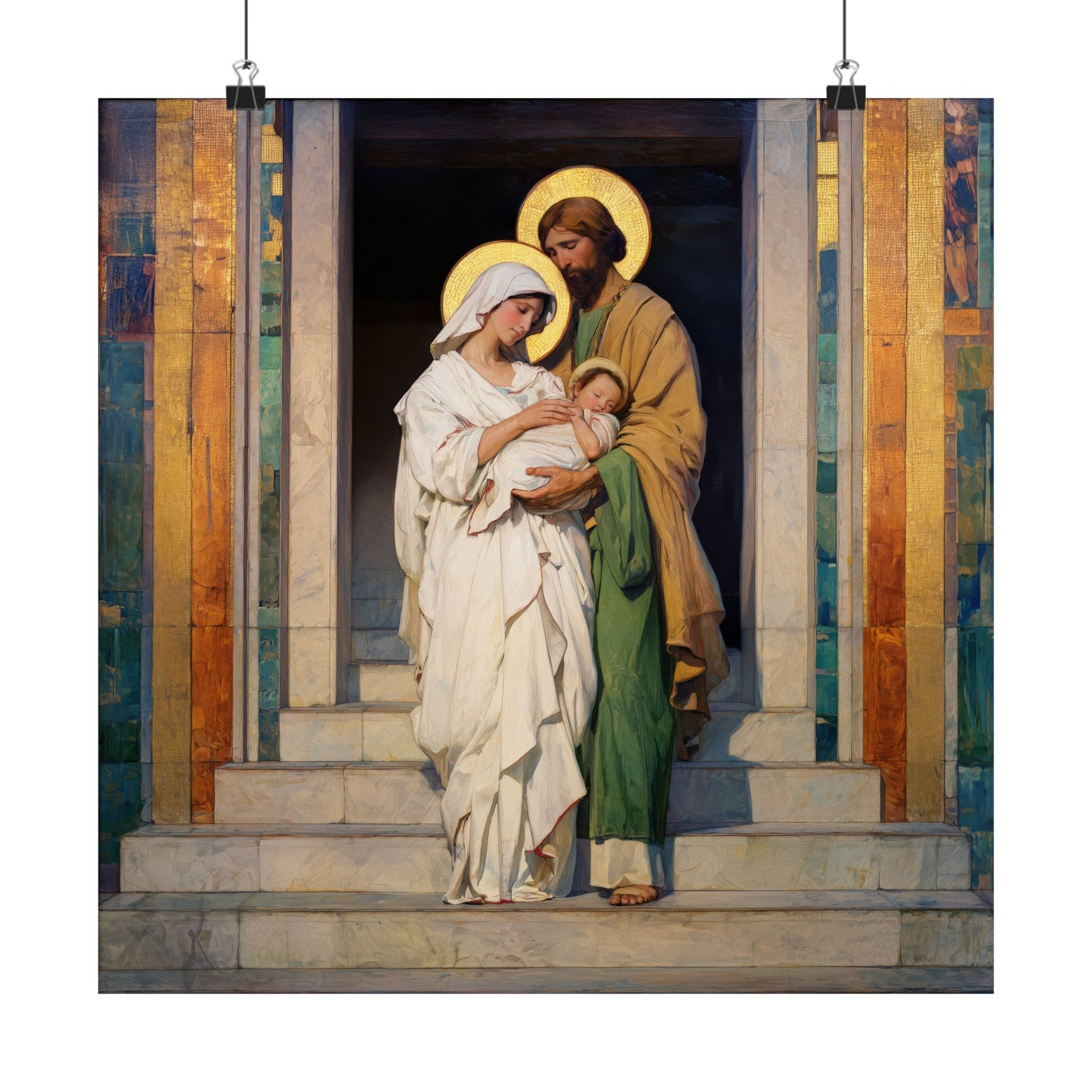 The Feast of the Presentation of the Lord - Holy Family - Sanctified Souls Print - Multiple Sizes - Premium Matte Vertical Posters