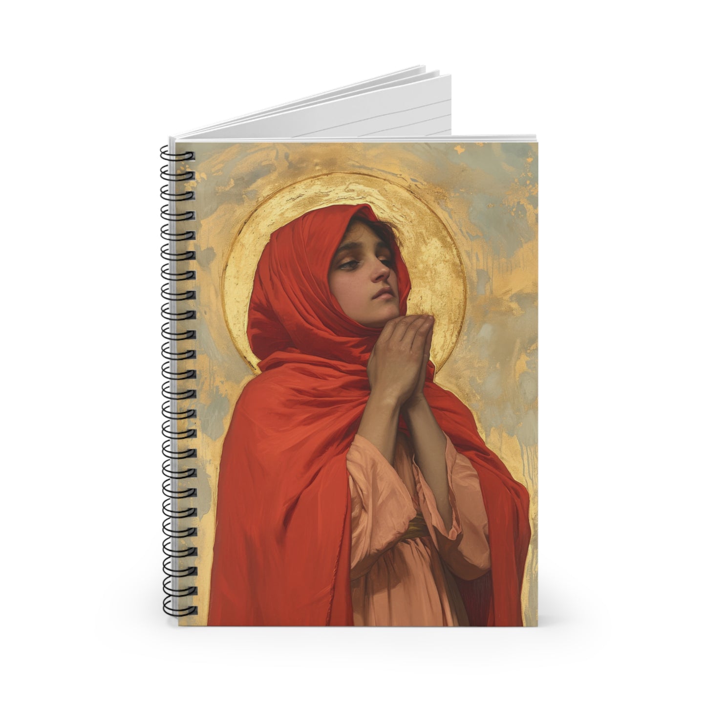 Saint Laura of Cordoba - Sanctified Souls Art - Religious - Spiral Notebook - Ruled - Catholic - Devotional Journal
