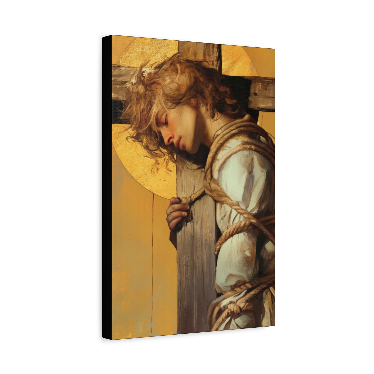 Saint Dismus, The 'Good Thief' - Gallery Wrapped Canvas - Print - Religious Art for your Home - Catholic Art
