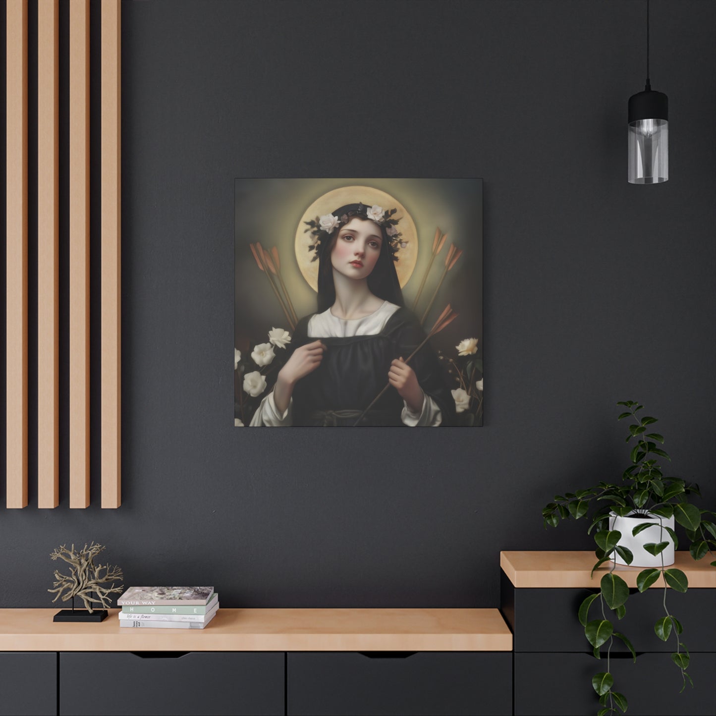 Saint Dorothy of Montau - Gallery Wrapped Canvas - Print - Religious Art for your Home - Catholic Art