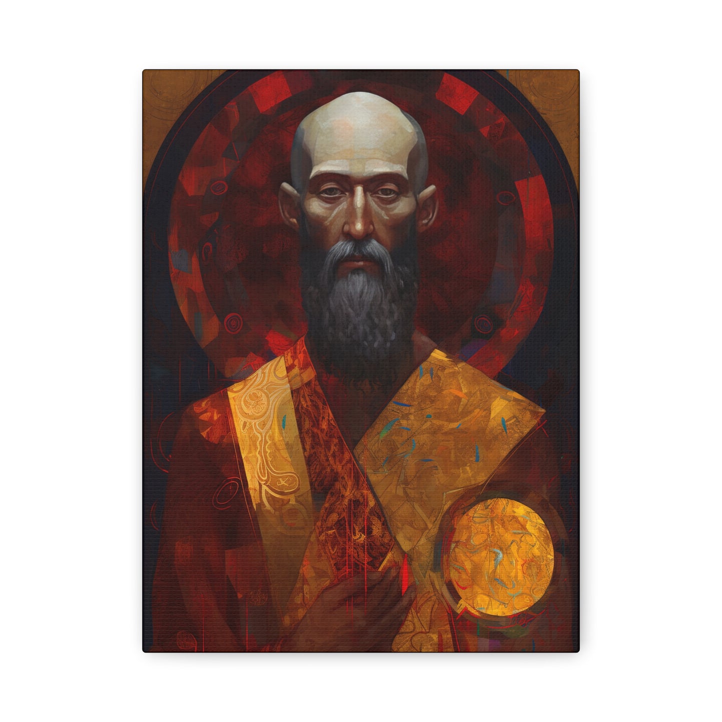 Saint Bartholomew Canvas Print - Multiple Sizes - Catholic Home art - Museum Wrapped Canvas - Sanctified Souls Print