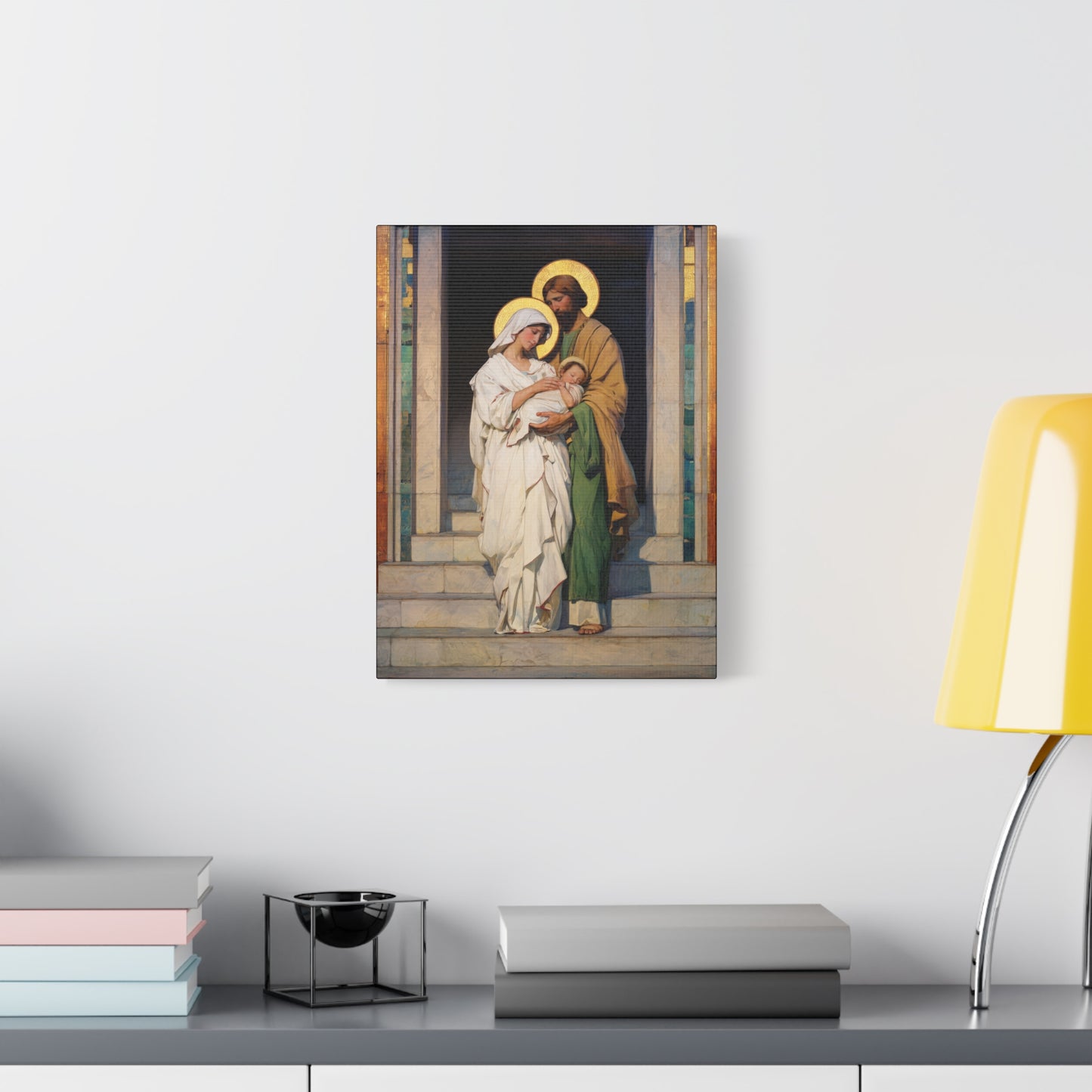 The Feast of the Presentation of the Lord - Holy Family - Gallery Wrapped Canvas - Print - Religious Art for your Home - Catholic art print - prayer room art