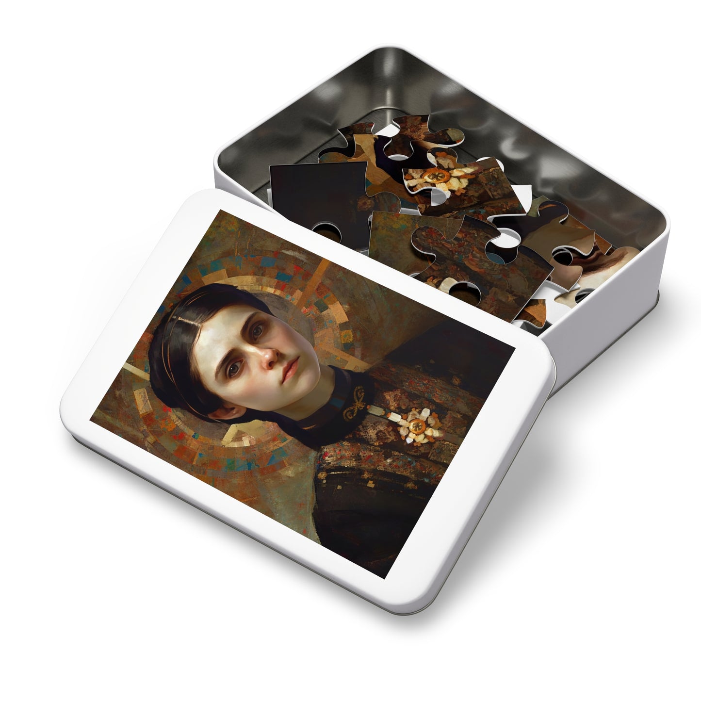 Saint Gemma Galgani - Puzzle and Keepsake Tin - Religious Jigsaw Puzzle (30, 110, 252, 500,1000-Piece) - Religious Puzzle