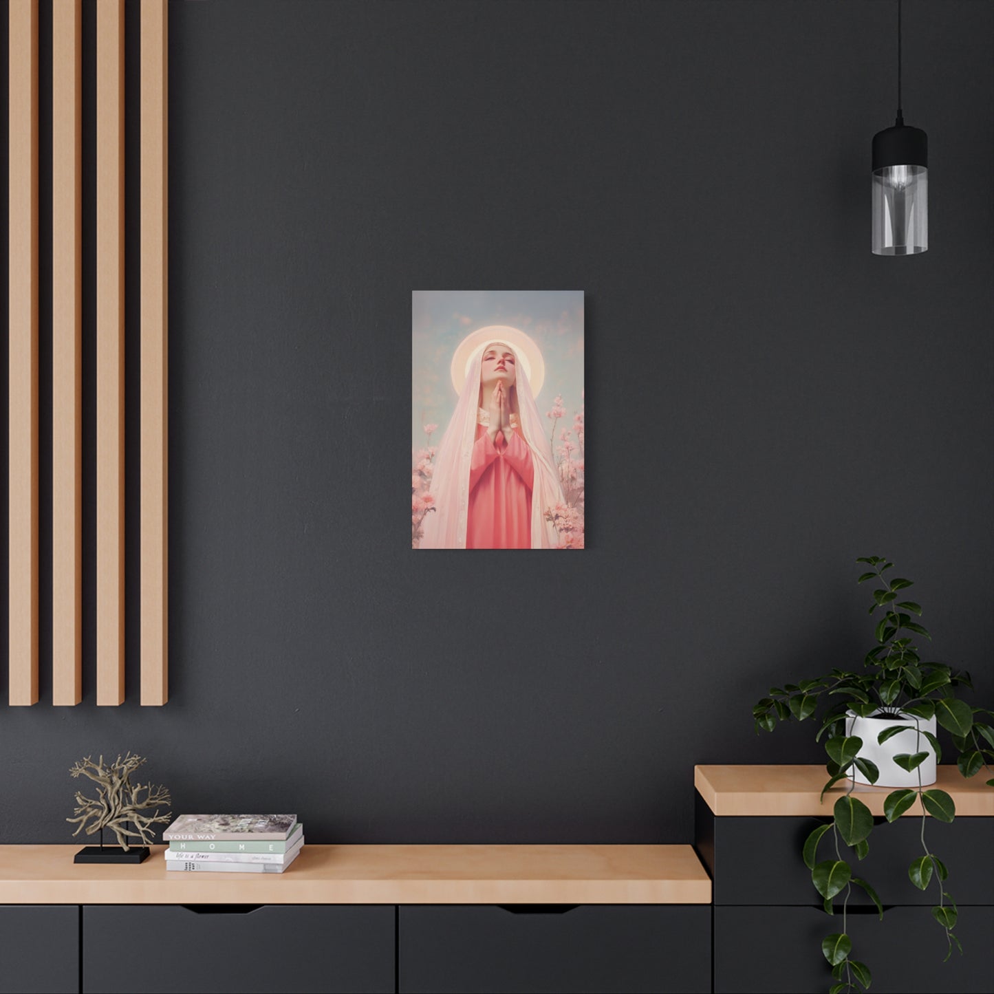 Saint Illuminata - Gallery Wrapped Canvas - Print - Religious Art for your Home - Catholic Art Print