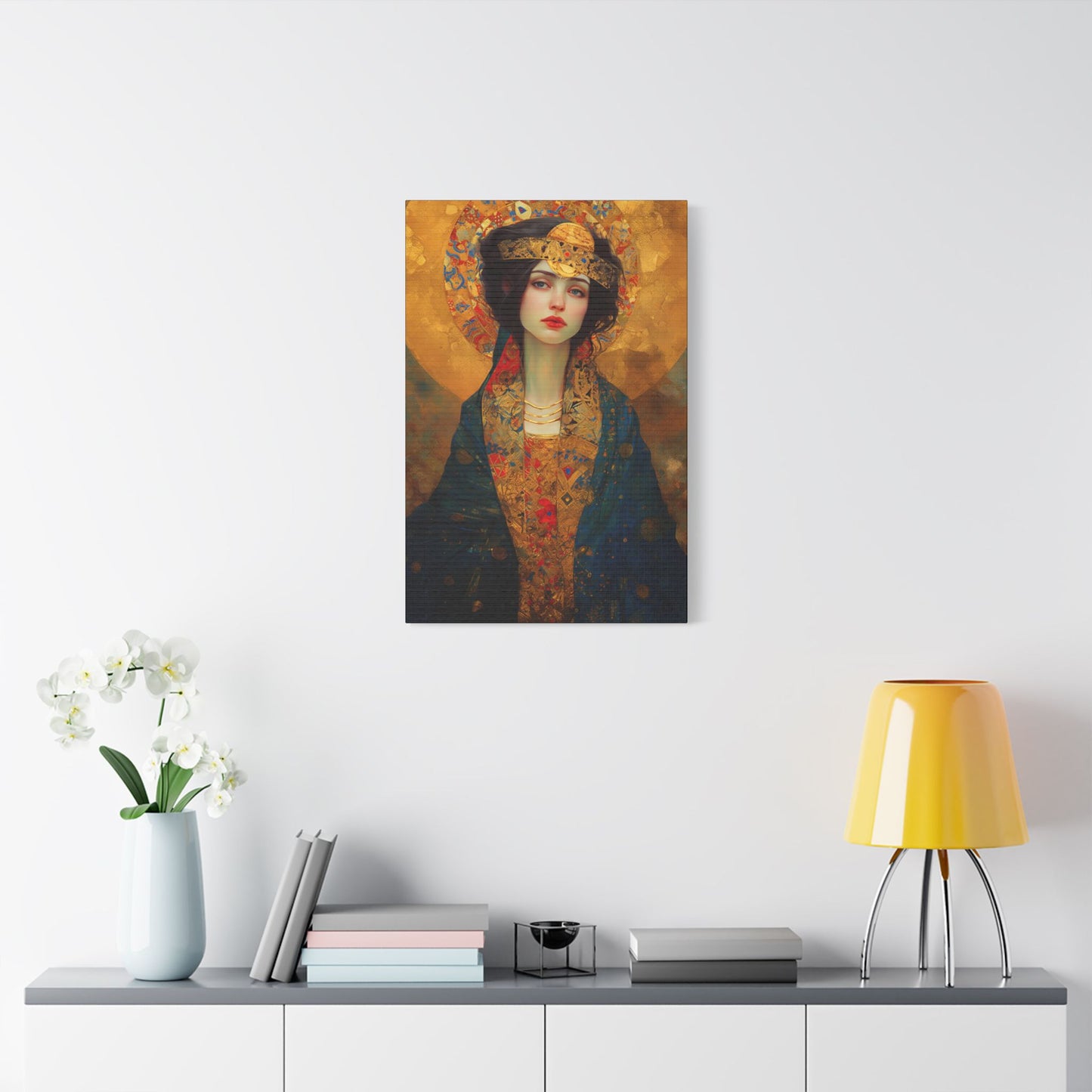 Saint Helena Canvas Print - Multiple Sizes - Catholic Home art - Museum Wrapped Canvas - Sanctified Souls Print